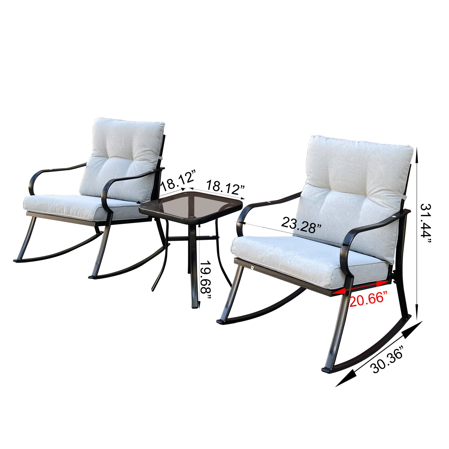 Streamdale Furniture W656127051 Patio-Conversation-Sets - View #4