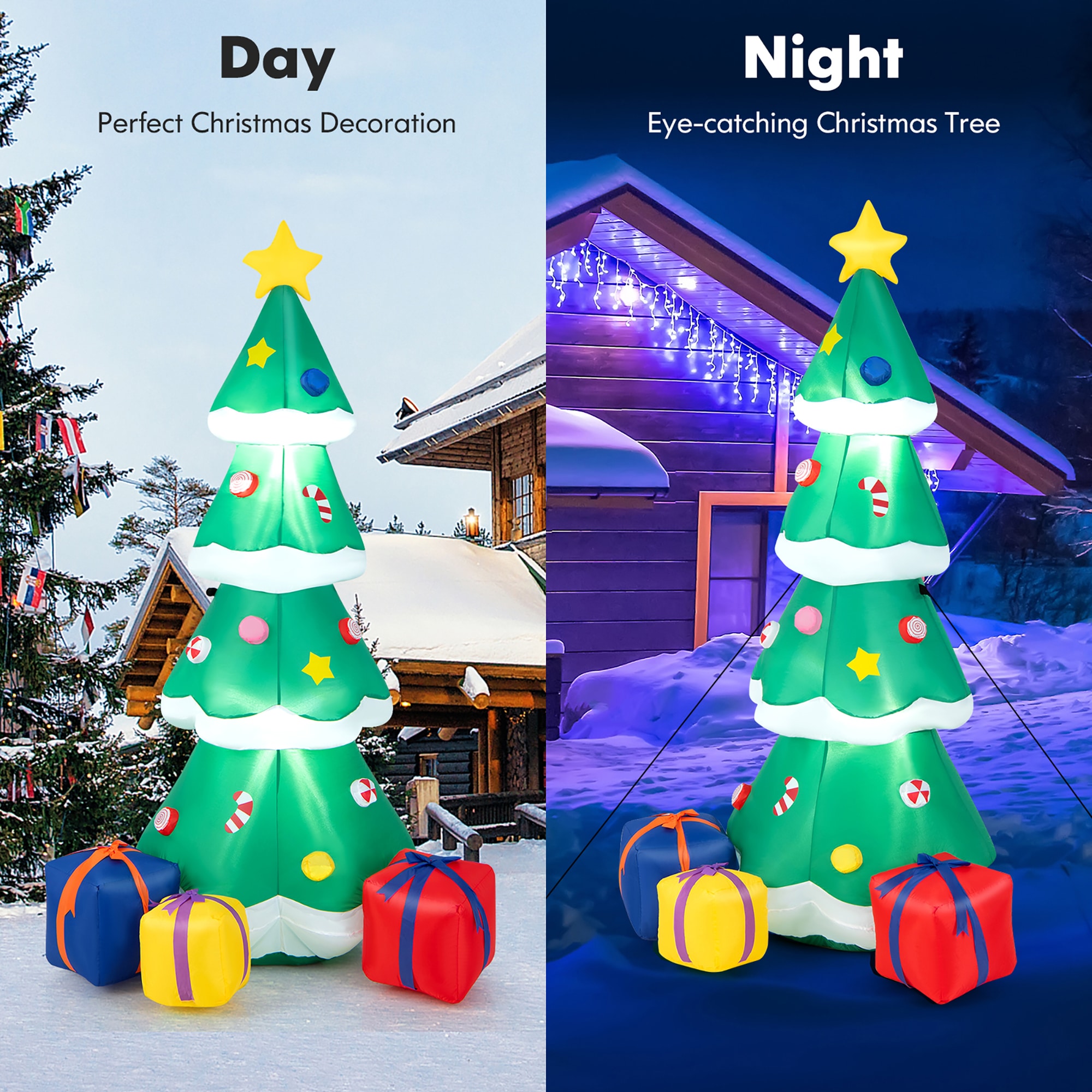 Costway LWS00693 Christmas-Inflatables - View #5