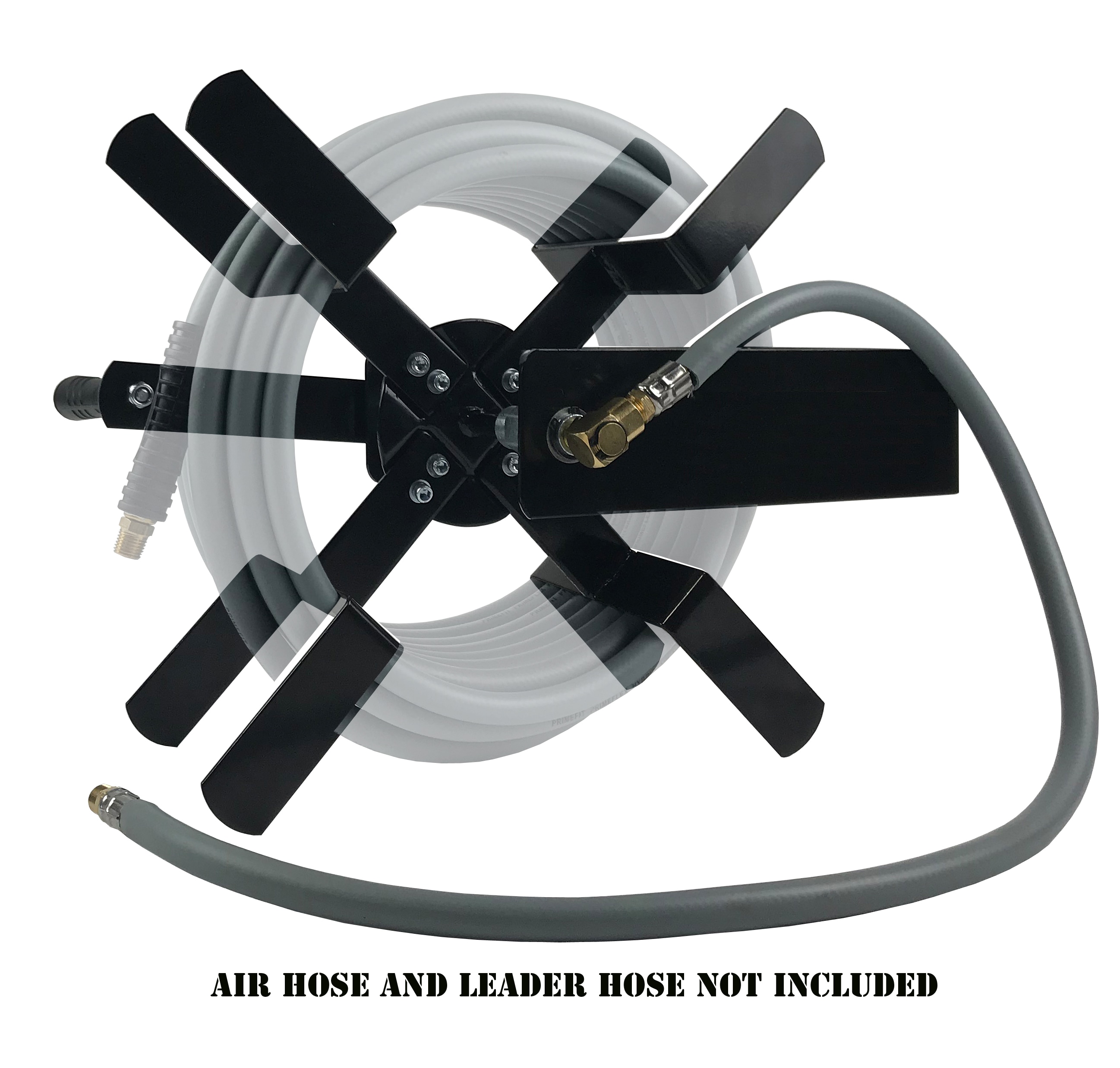 Primefit Manual Air Hose Reel- 3/8 x 100ft Capacity in the Air Compressor  Accessories department at