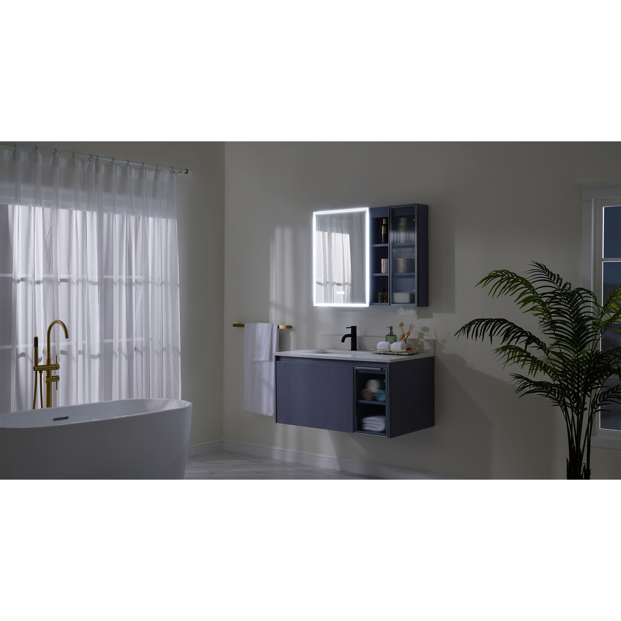 WELLFOR FLORA40QZ-LV Bath-Vanity-Combo - View #4
