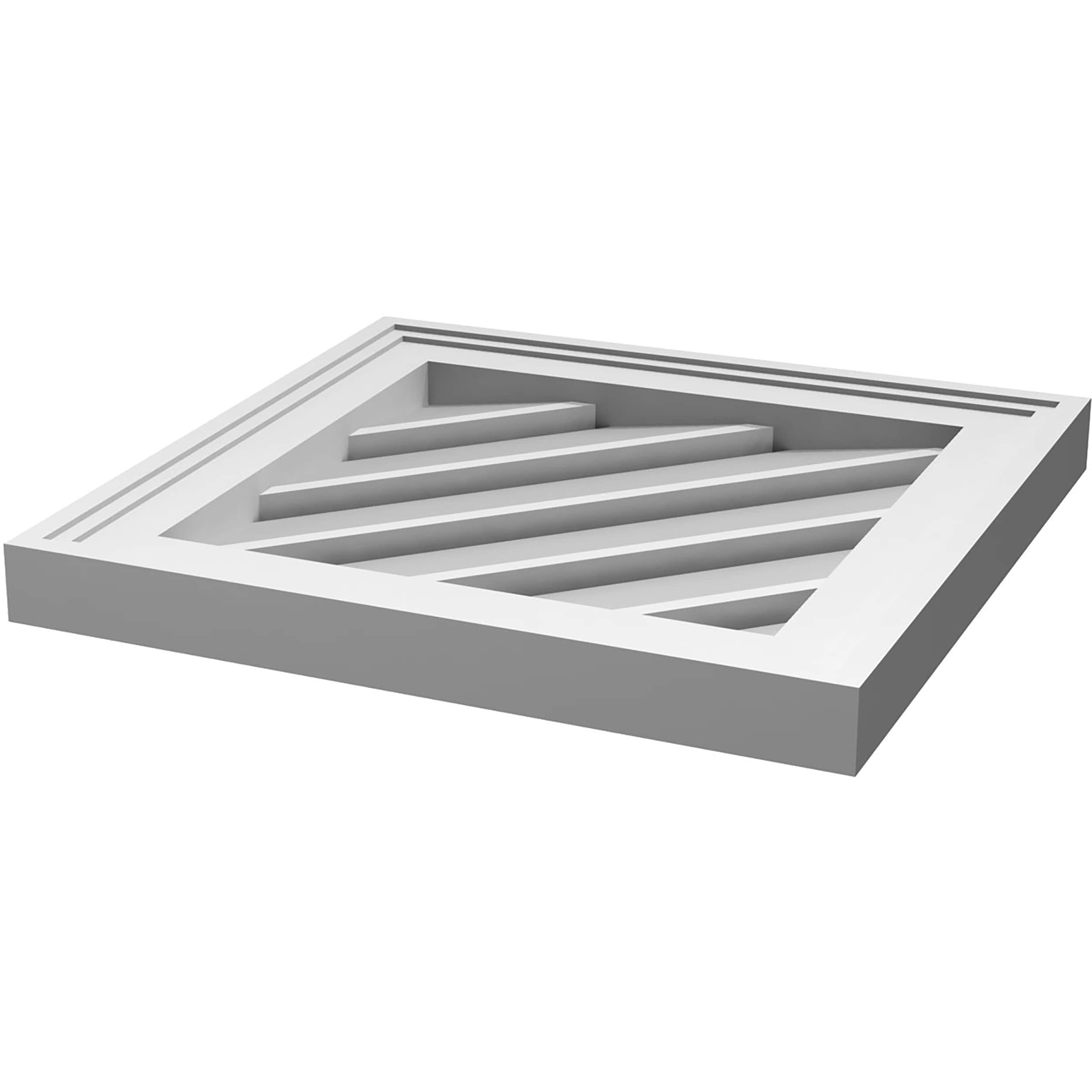 Ekena Millwork GVPDI20X2002SN Gable-Vents - View #5