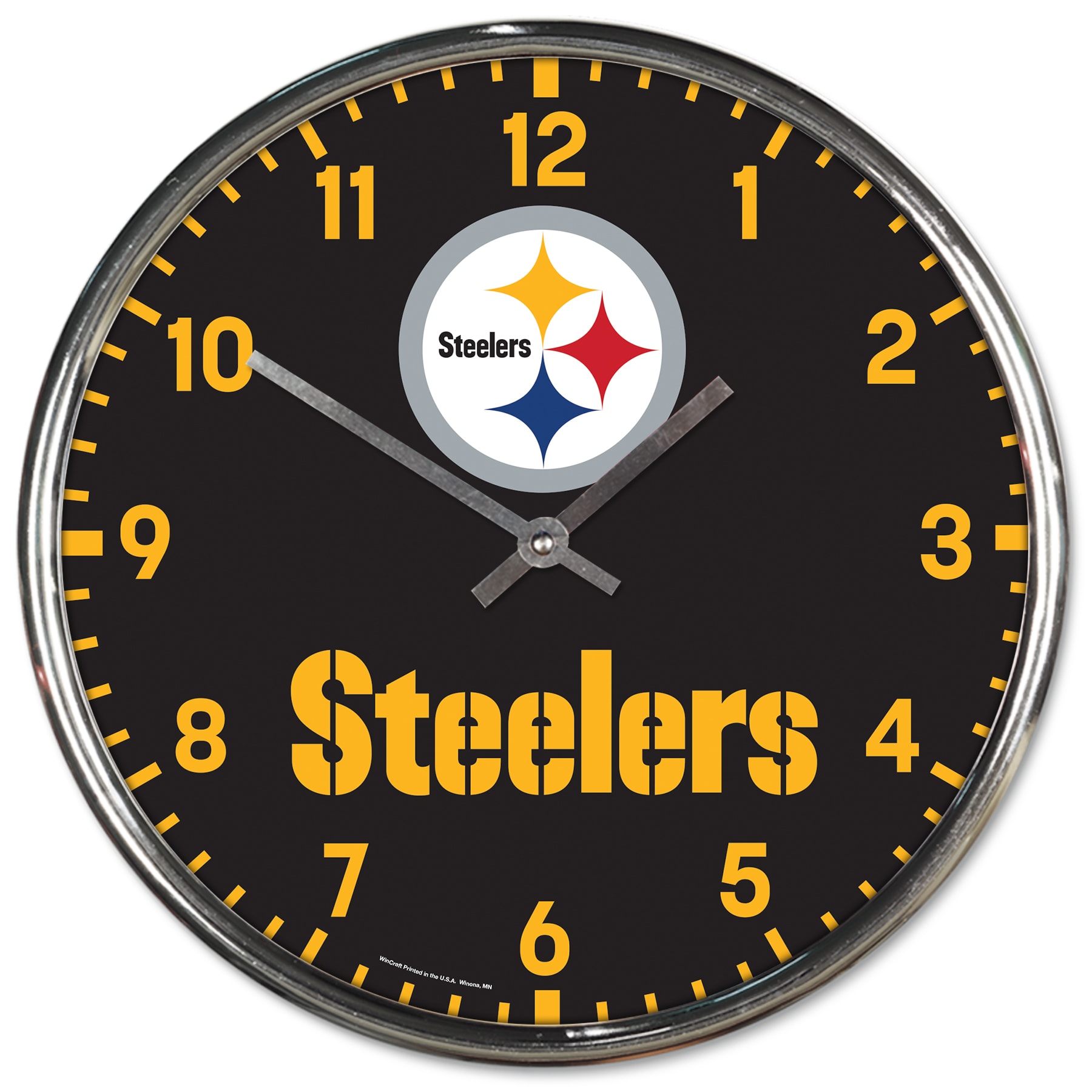 WinCraft Sports Analog Round Wall Traditional