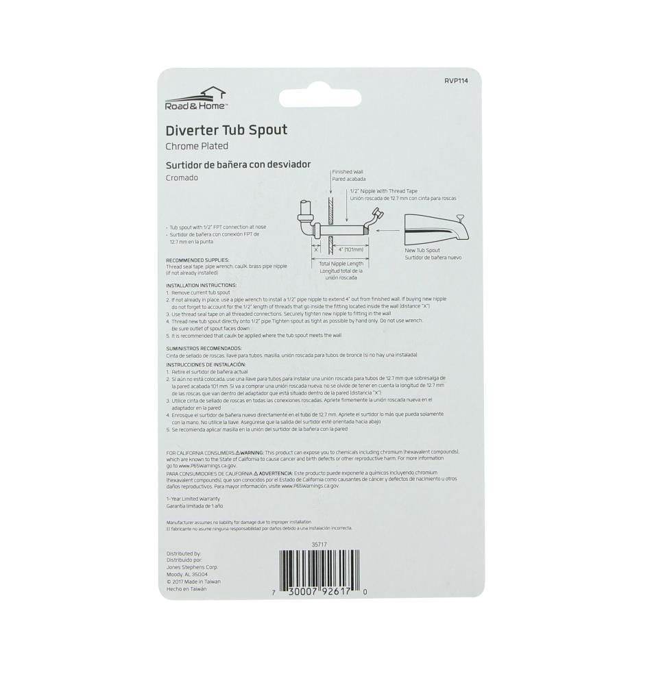 Road & Home RVP114 Tub-Spout - View #4