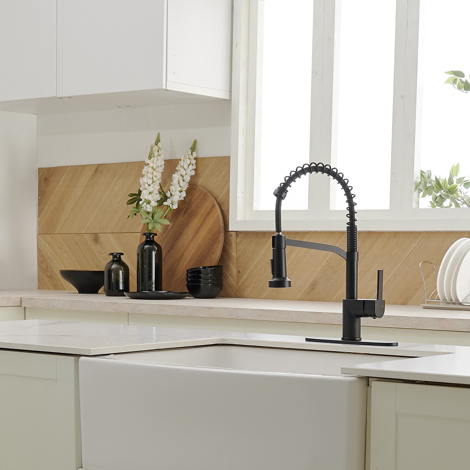 BWE A-94011-BLACK Kitchen-Faucets - View #3