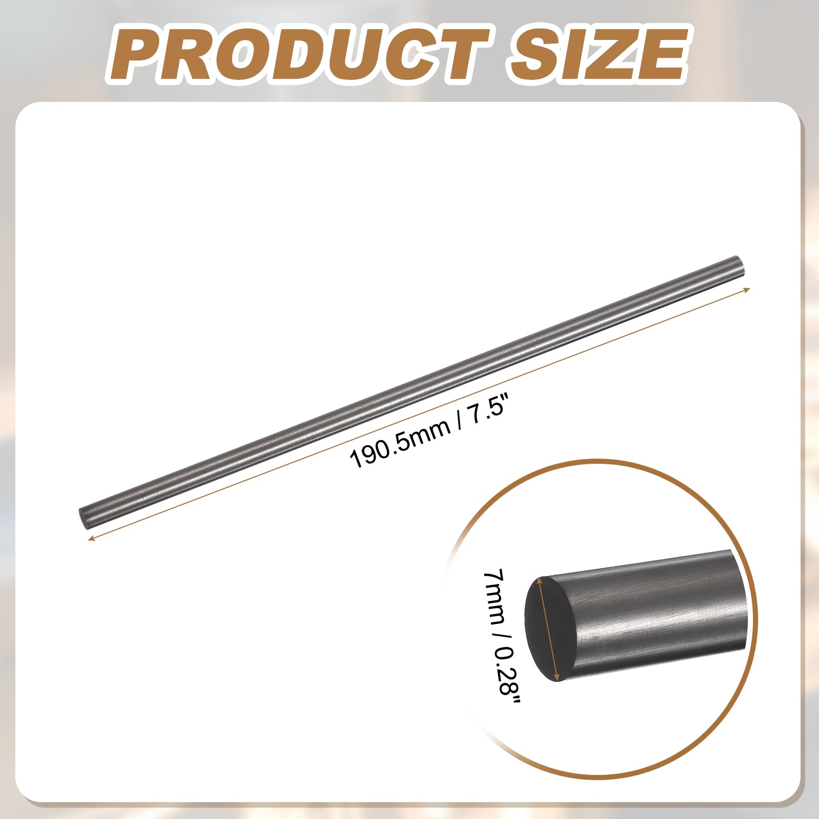 PATIKIL S26061800UX8298 Metal-Rounds - View #2