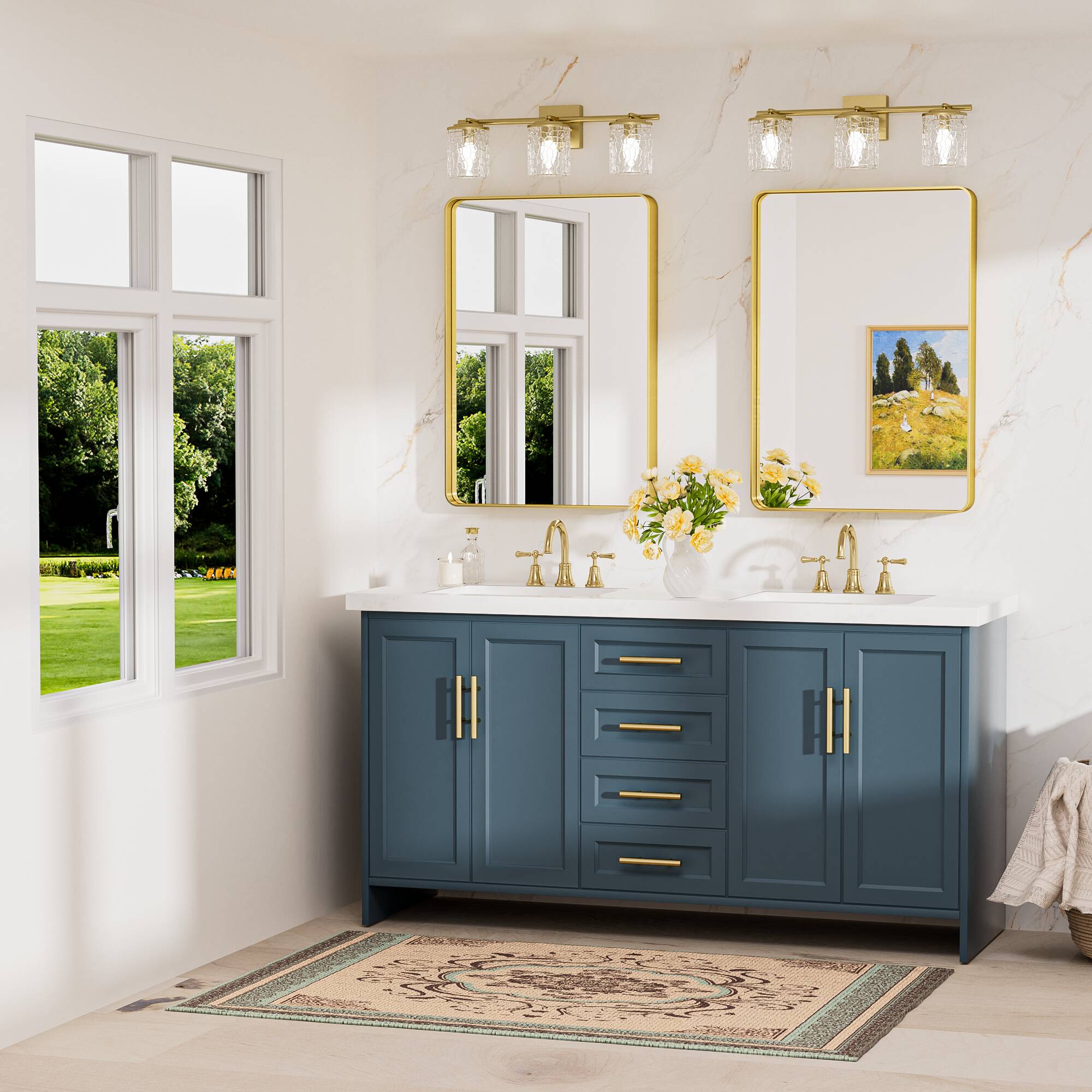 Keonjinn LW-JSKYJ2-6091GD Decor-Mirrors - View #2