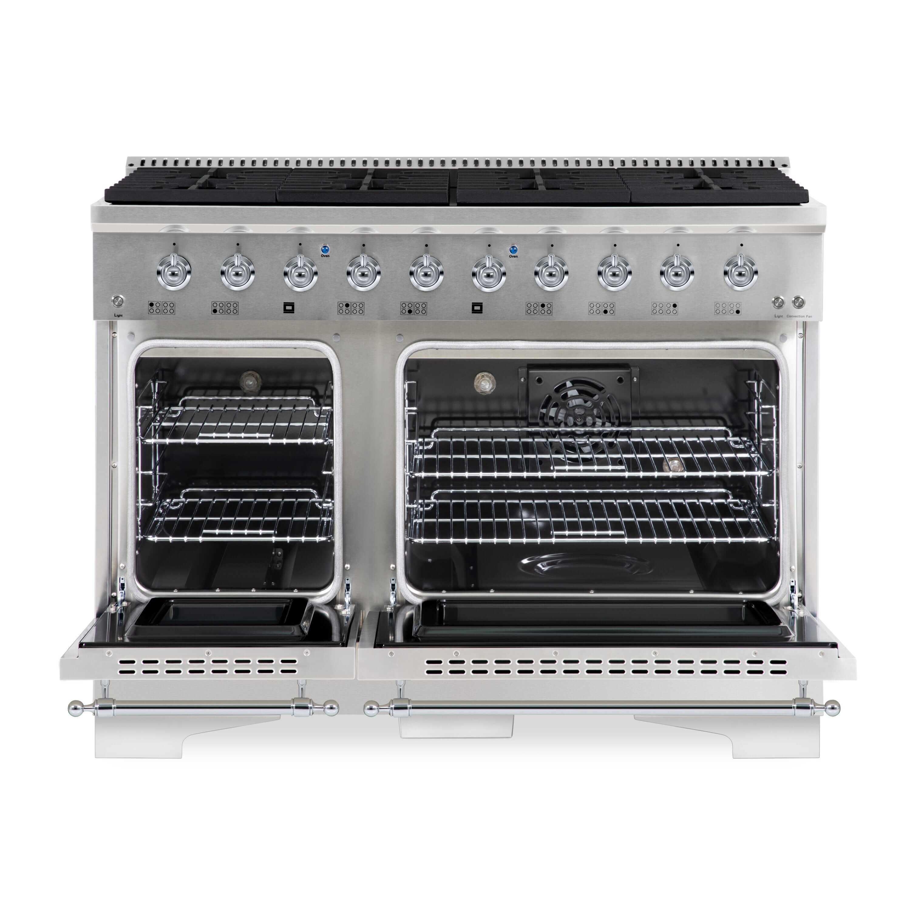Hallman HCLRDF48CMSS Double-Dual-Fuel-Ranges - View #5