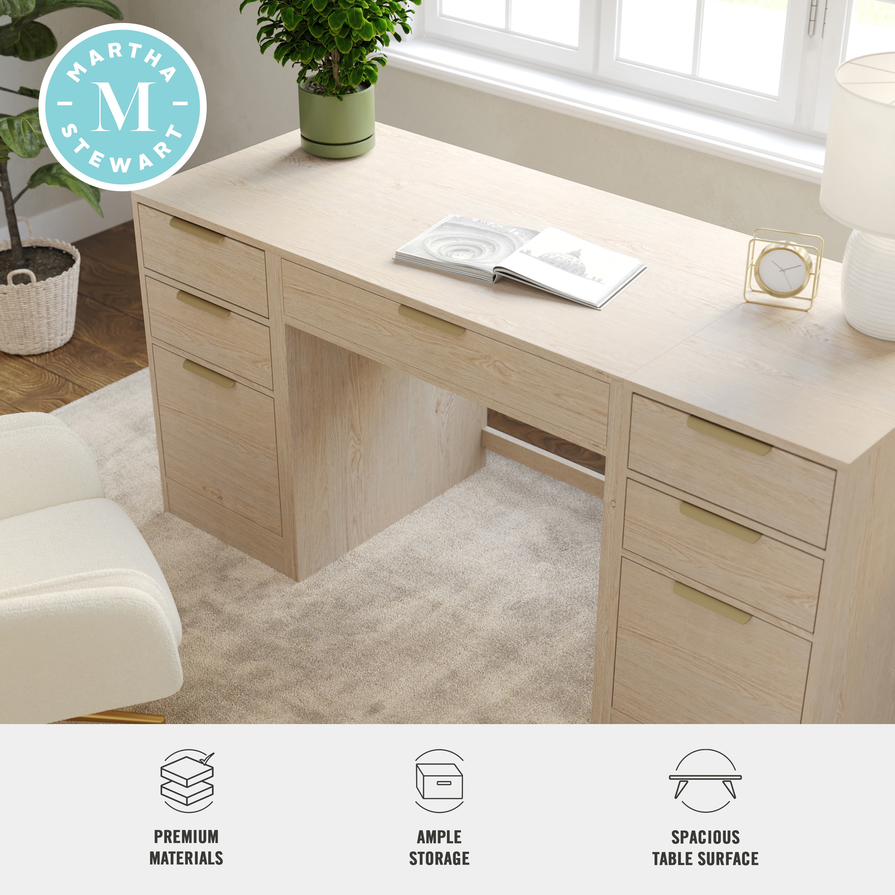 Martha Stewart 196861192715 Home-Office-Furniture-Sets - View #4