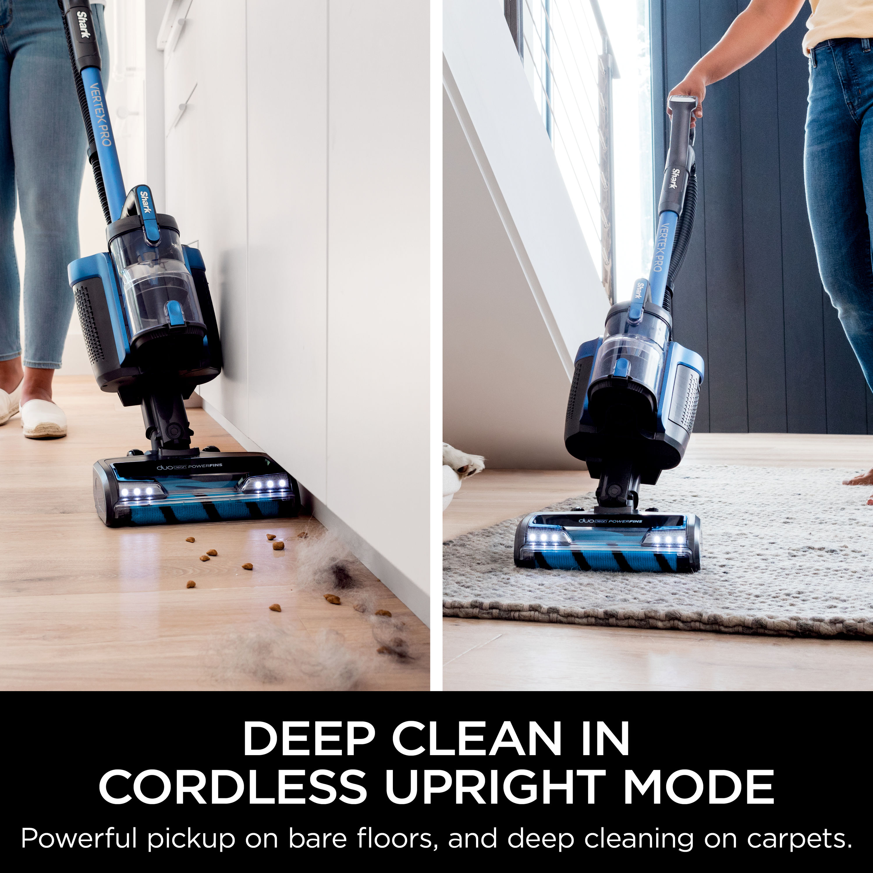 Shark Cordless Bagless Upright Vacuum with HEPA Filter in the Upright  Vacuums department at