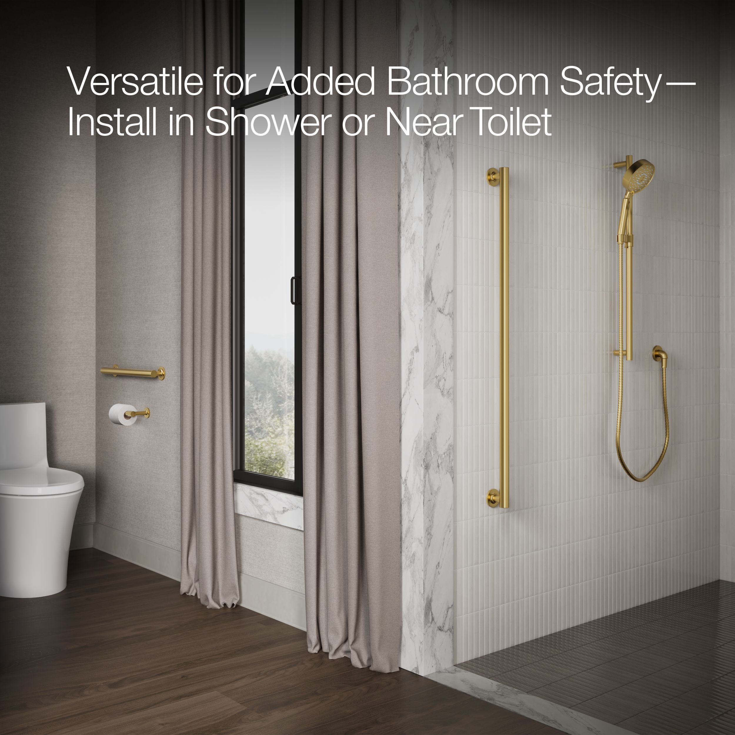 KOHLER K-11896-2MB Grab-Bars - View #5