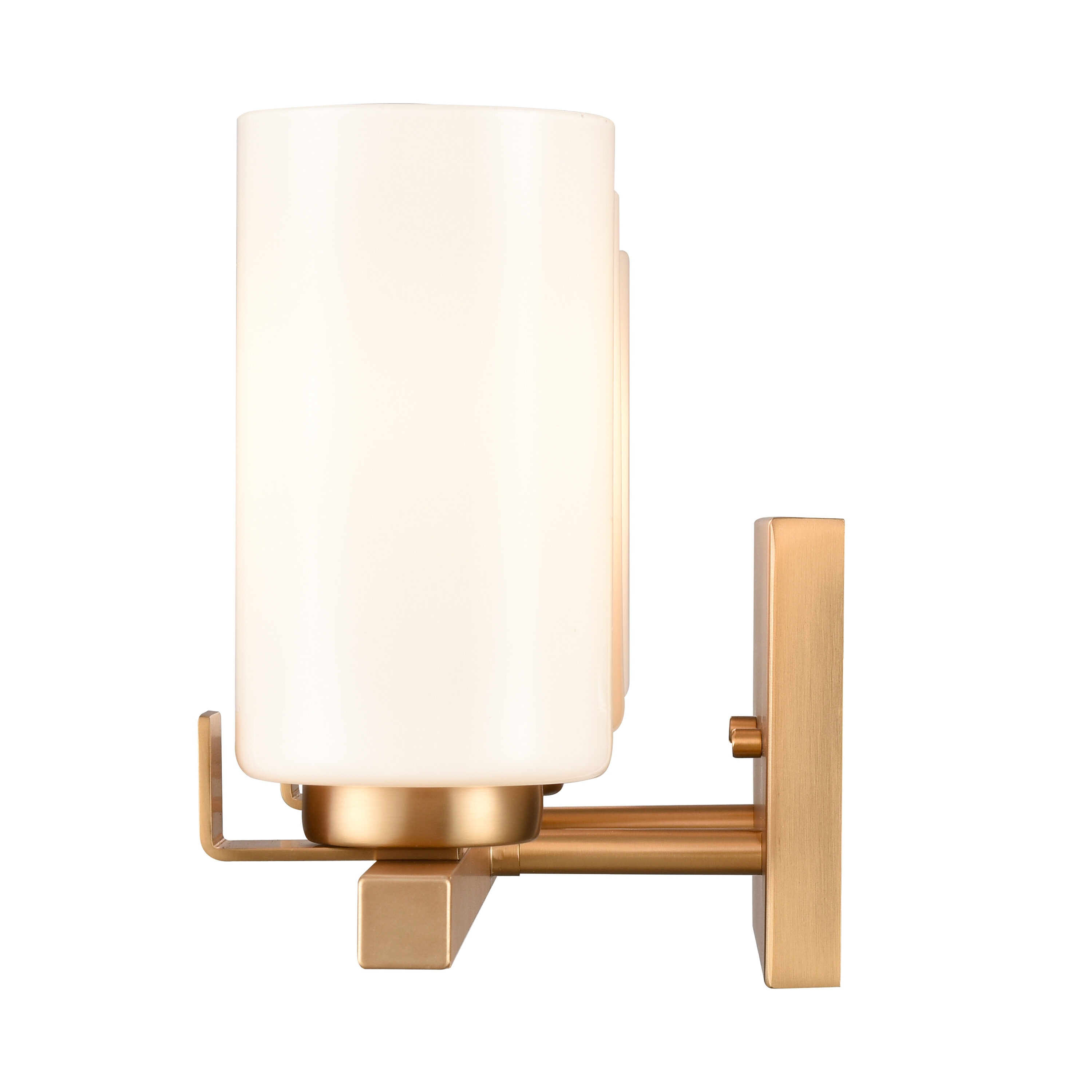 Westmore by ELK Lighting DOwney 22-in 3-Light Brushed Gold