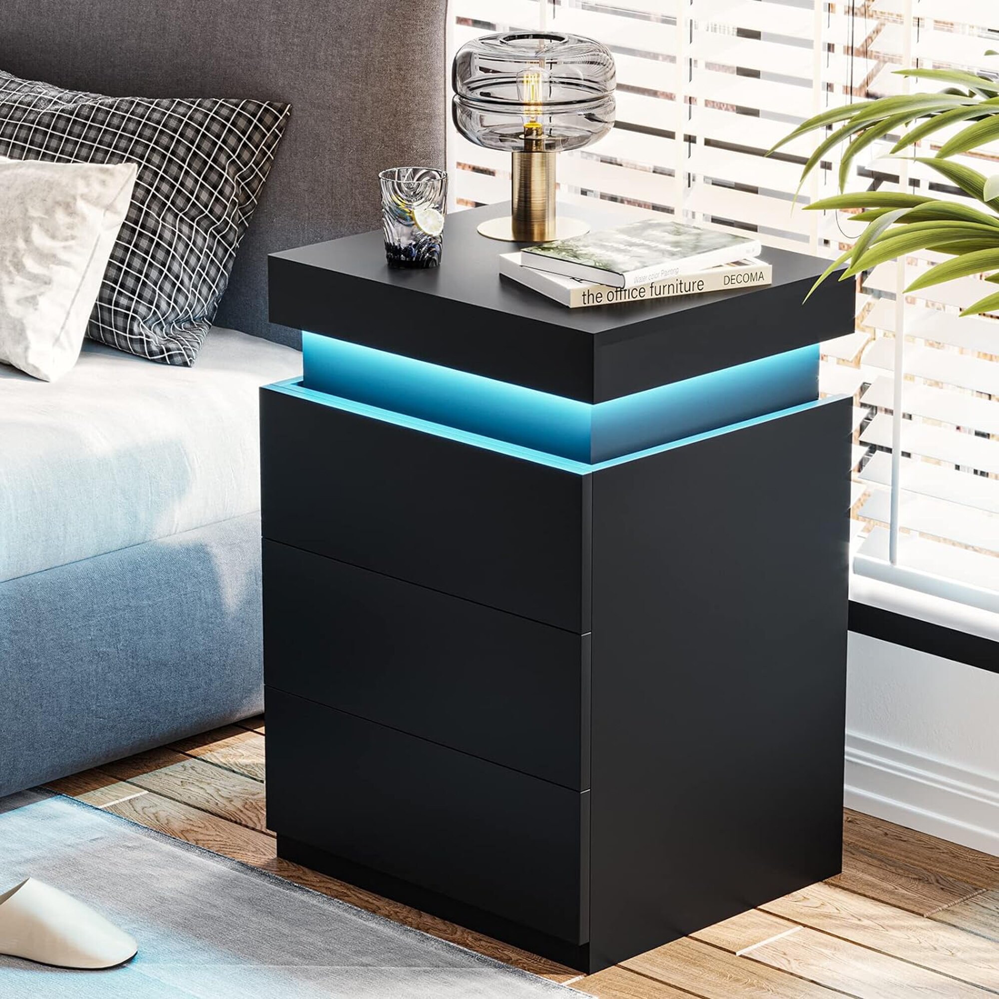 SINOFURN SYA330135GY nightstands - View #3