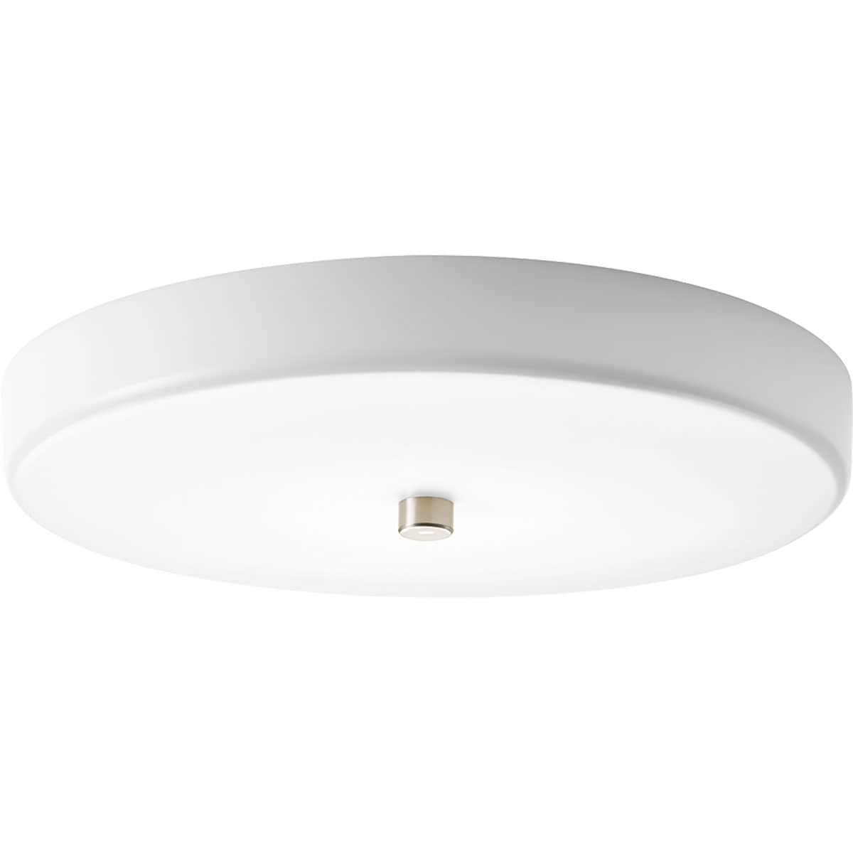 Progress Lighting P2308-0930K9 Beyond LED 1 -Light 12-in Brushed Nickel Integrated LED Flush Mount Light