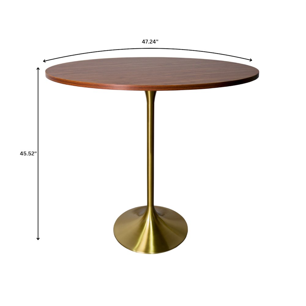 Leisuremod VT43BG-48CBR Patio-Tables - View #4