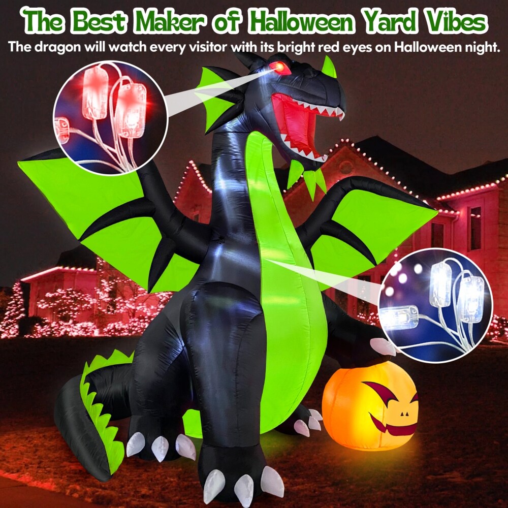 Danxilu H-DRAGON-090-9F Outdoor-Halloween-Decor - View #3