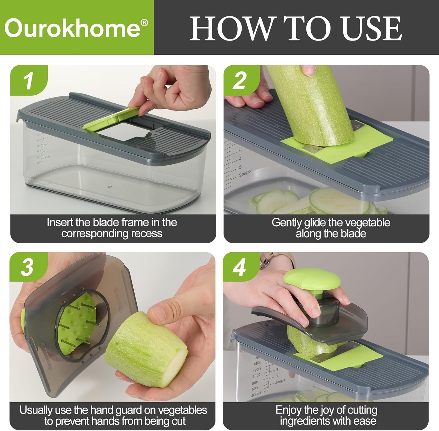 Ourokhome B0DLNGH7TQ Food-Slicers - Thumbnail View #5