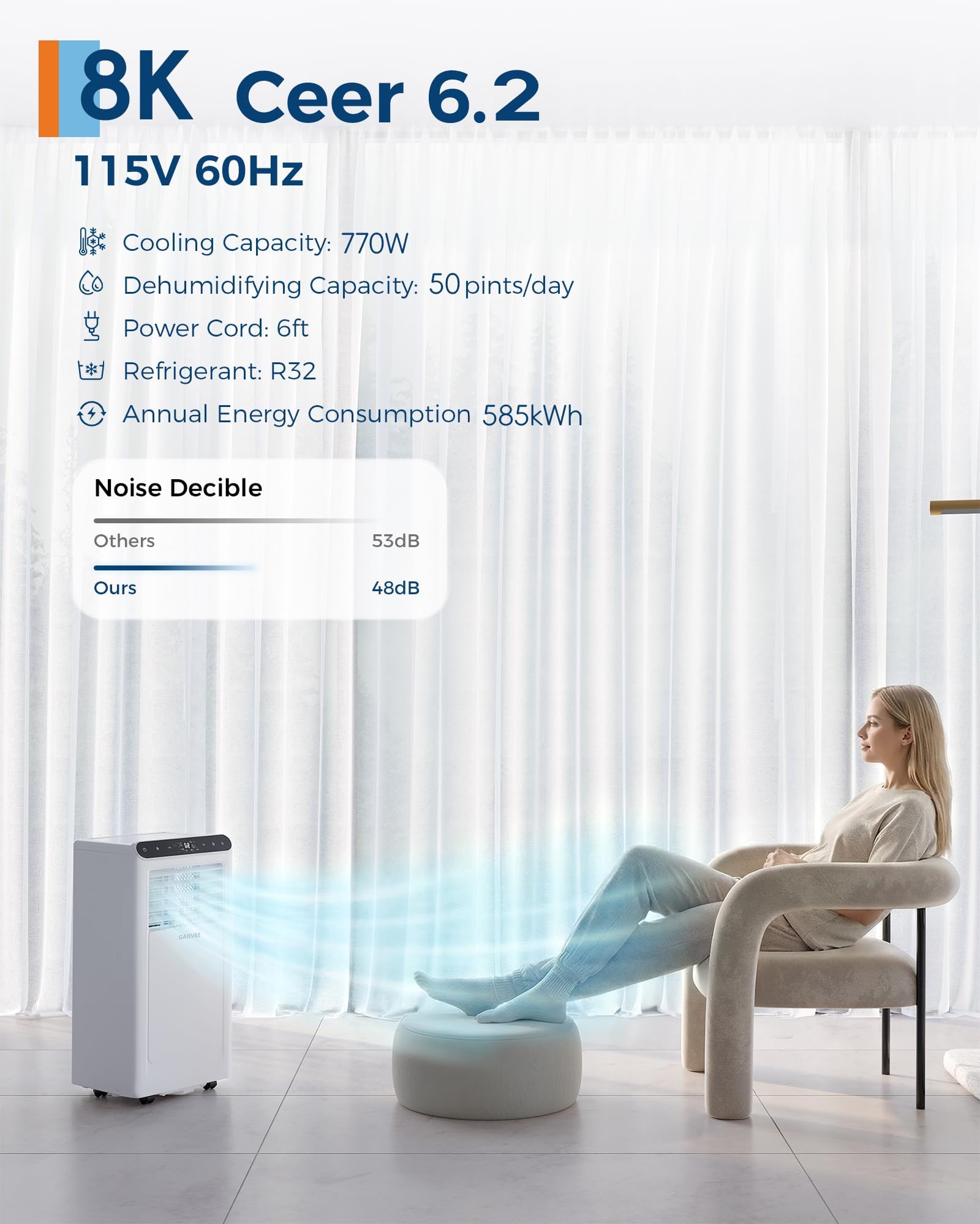 DEXSO ENCOREPHKBA17041 Portable-Air-Conditioners - View #5