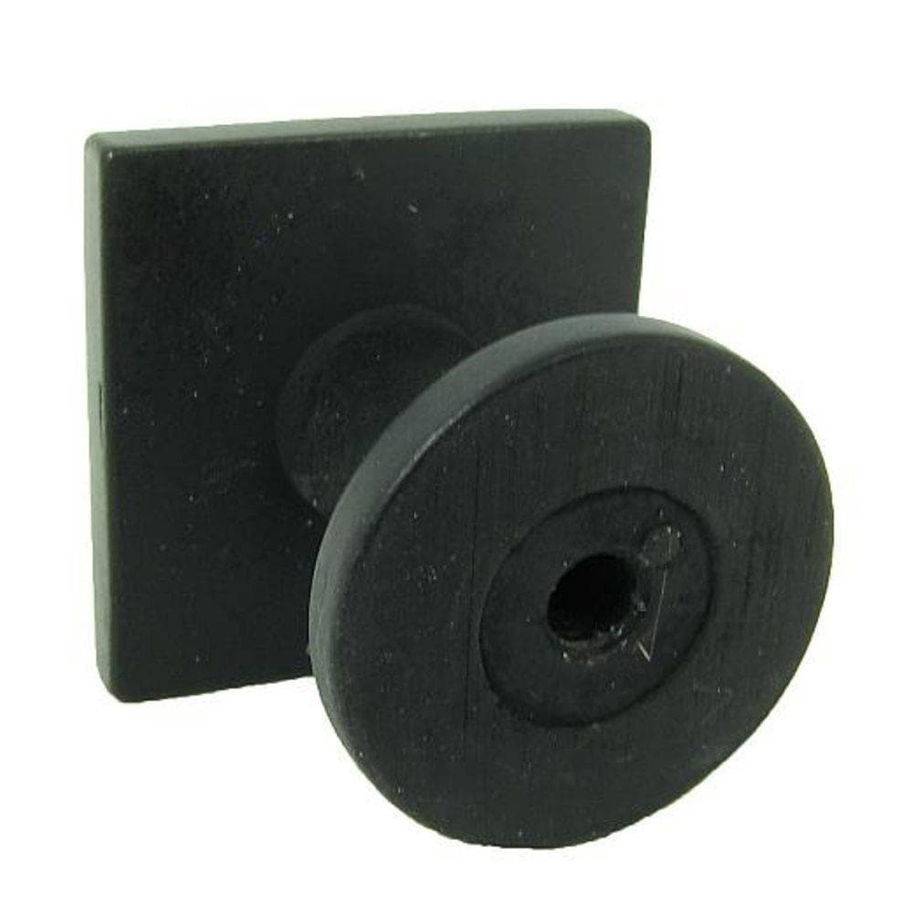 Oil Rubbed Bronze Square Cabinet Knob with Mounting Hardware