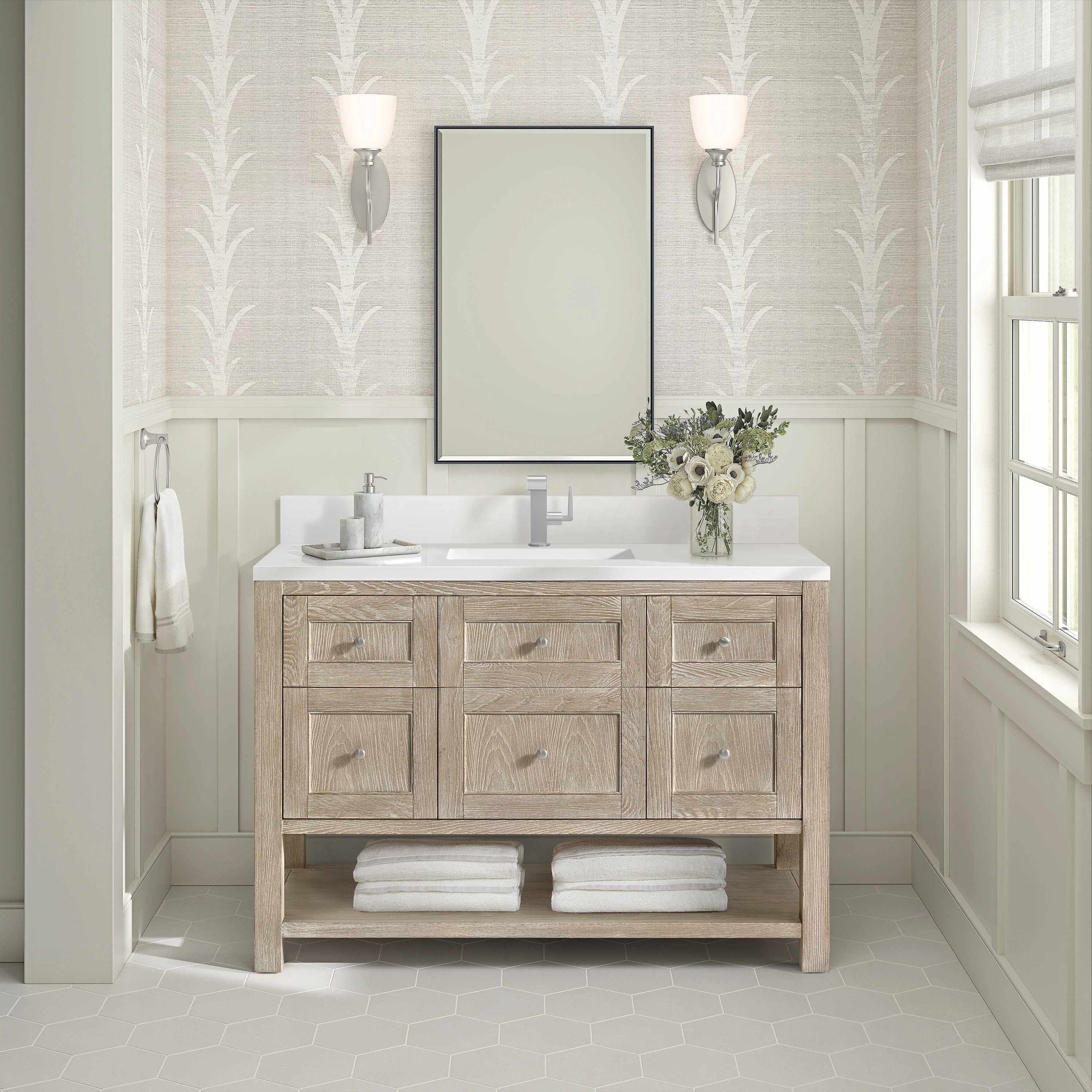 James Martin Vanities 330-V48-WWO-1WZ Bath-Vanity-Combo - View #2