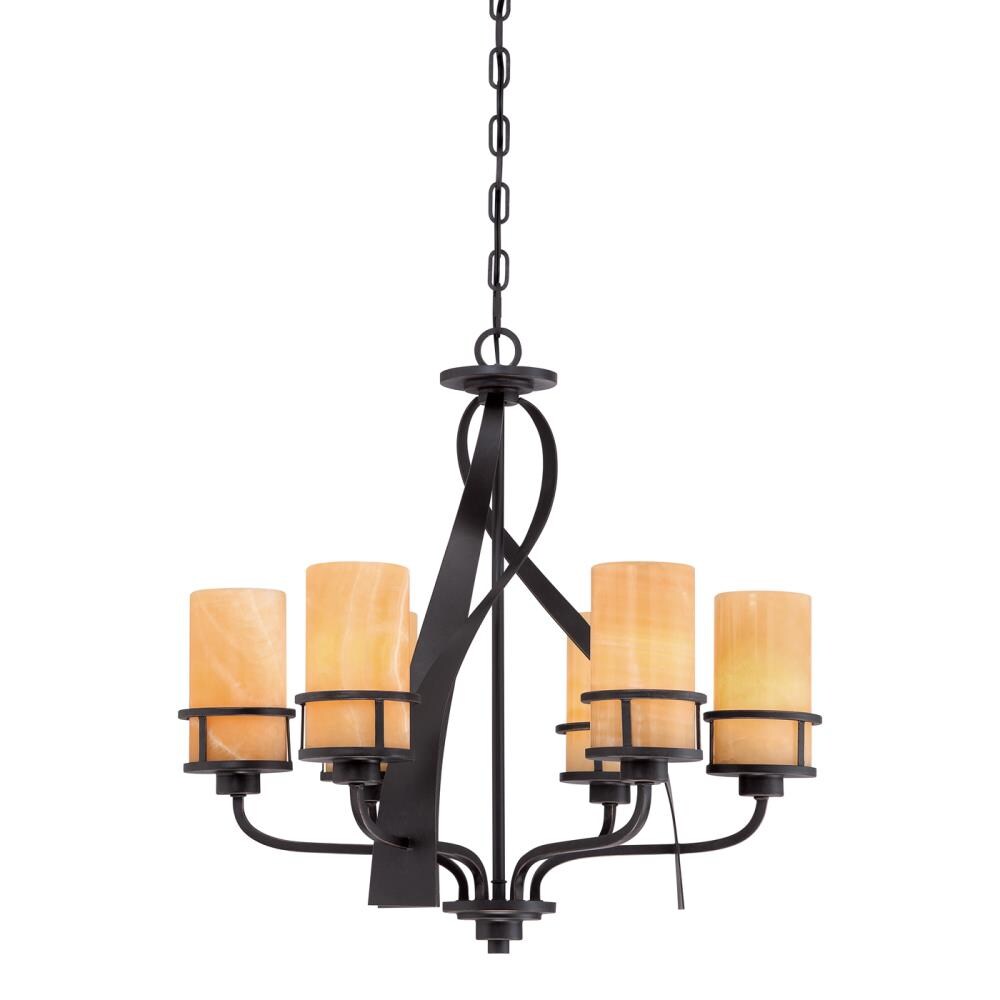 Quoizel KY5506IB Kyle 3-Light Brushed Nickel Transitional Damp Rated Chandelier