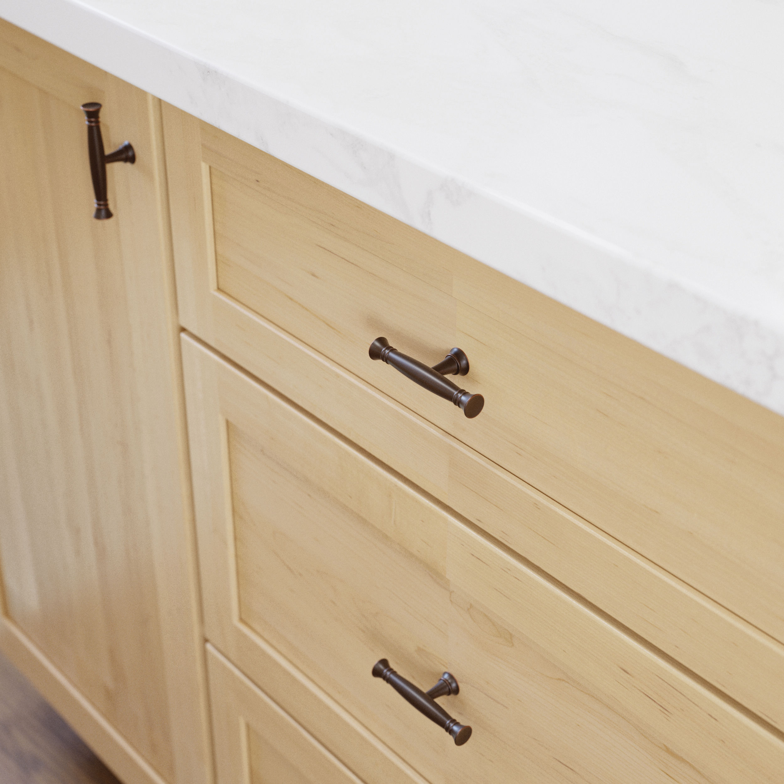 Brainerd P43934W-BZM-C Cabinet-Knobs - View #2