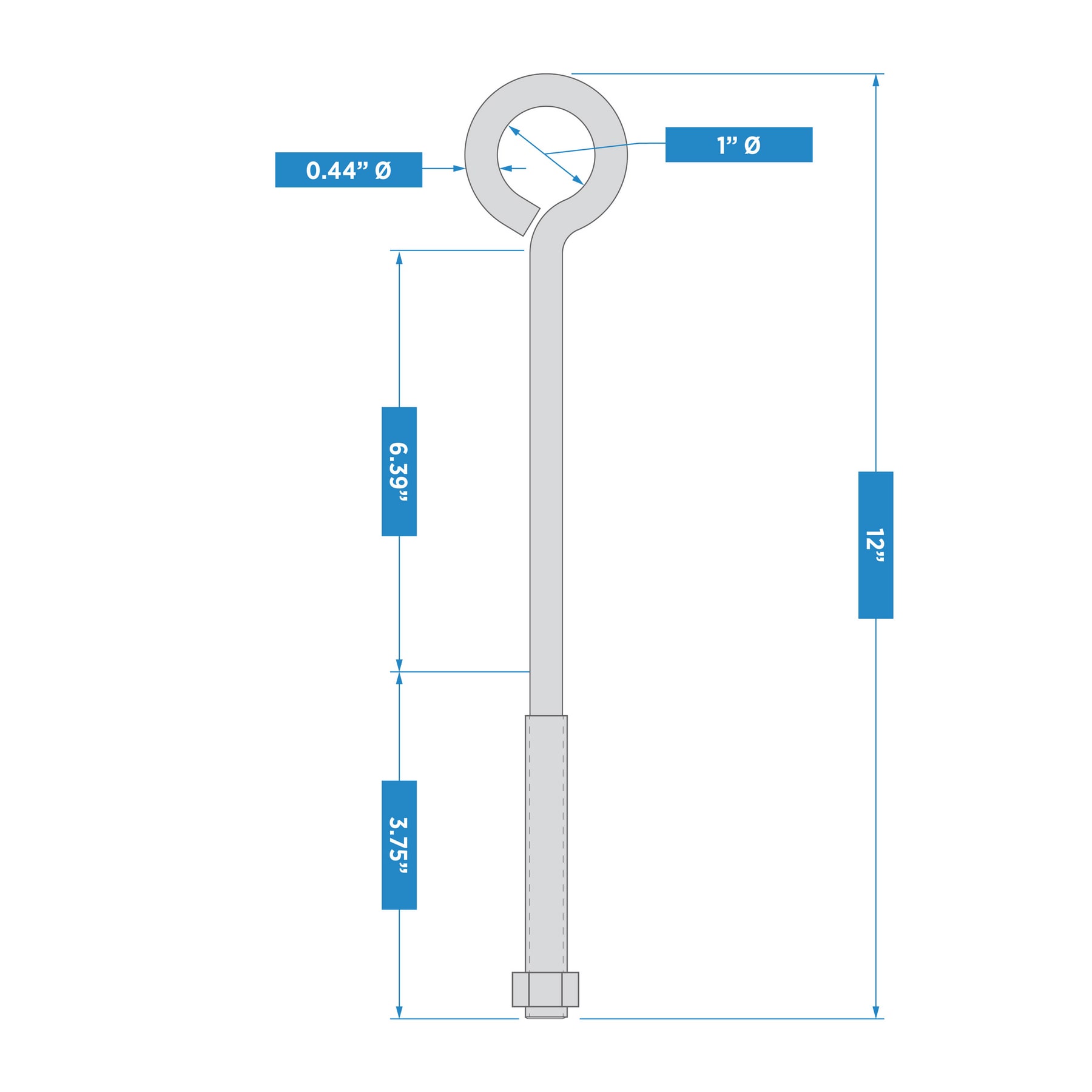 National Hardware N221-341 U-Bolts - View #5