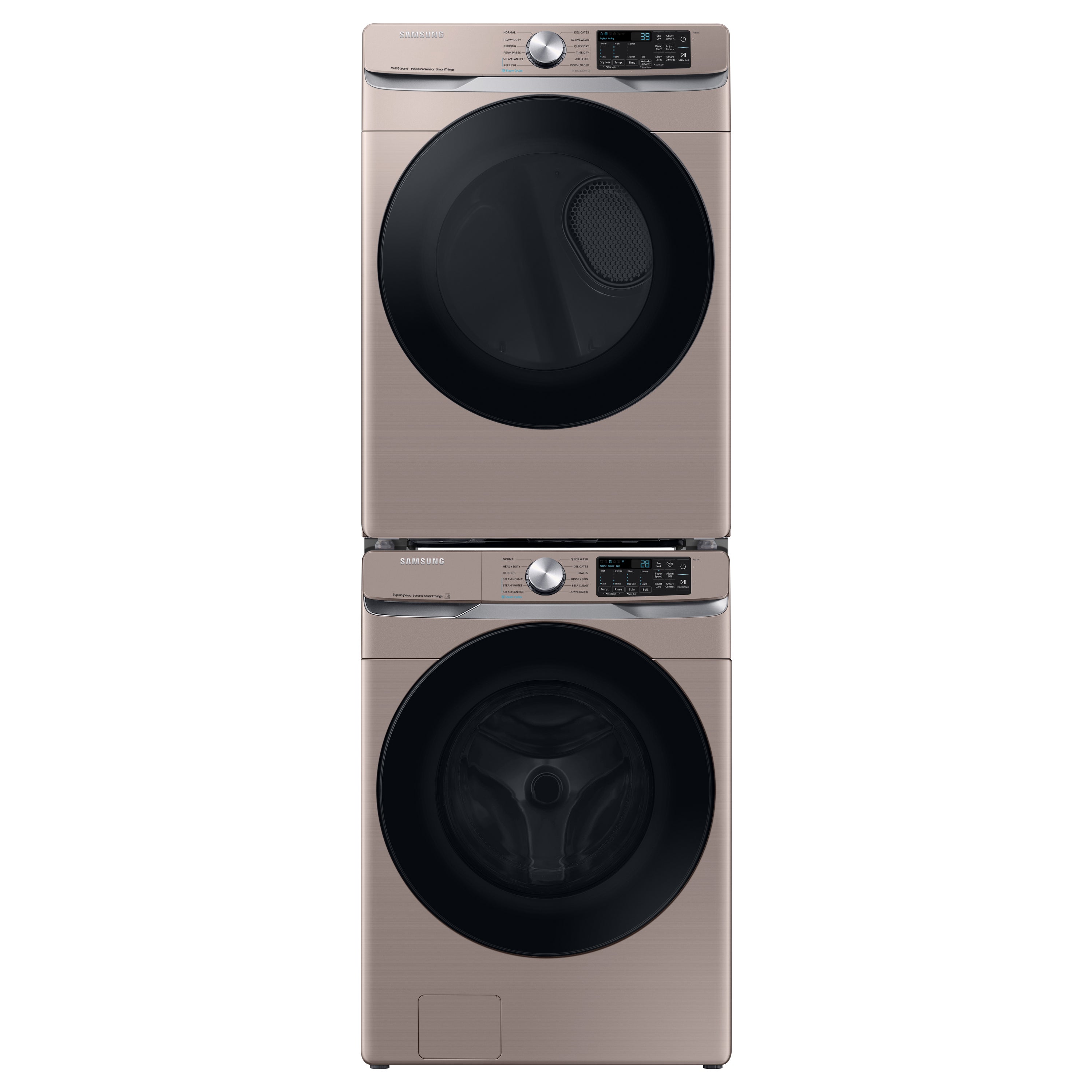 WF45R6100AC in Champagne by Samsung in Hamilton, NJ - 4.5 cu. ft. Front  Load Washer with Steam in Champagne