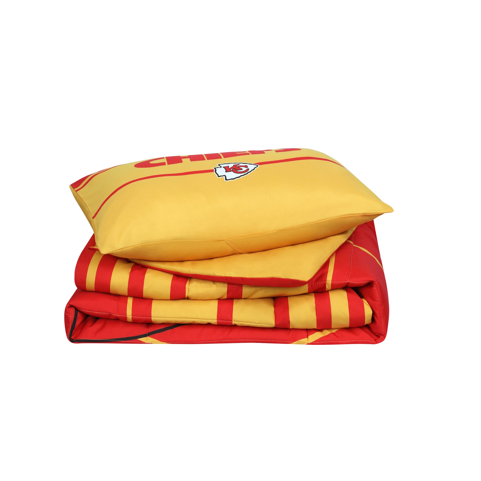 Cathay Sports Kansas City Chiefs Crosser Twin/Twin XL 2-Piece Comforter Set  in the Bedding Sets department at