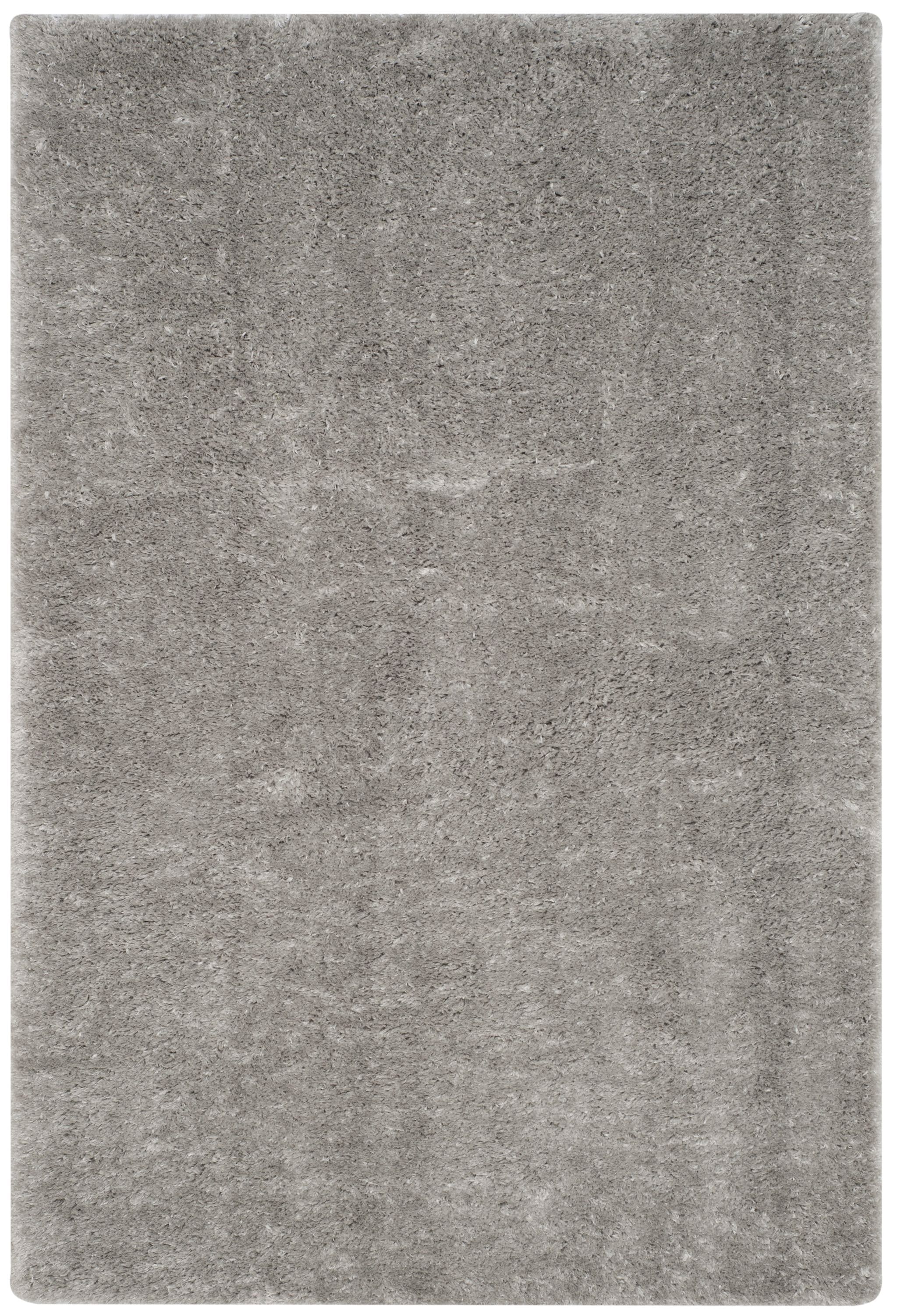Safavieh SGI320B-6 Indie Sunile Shag 7 x 9 (ft) Loomed Synthetic Gray Rectangular Indoor Solid Area rug