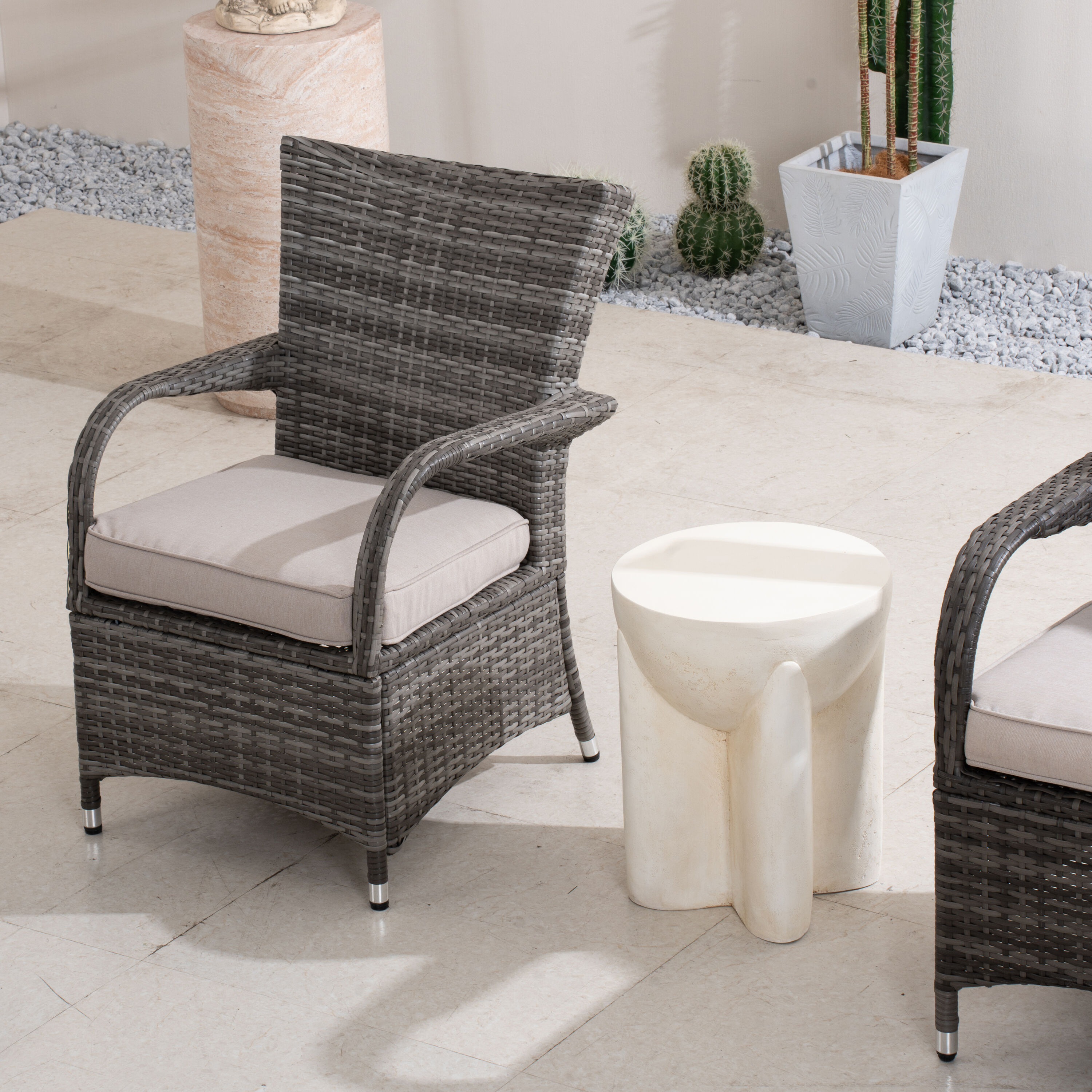 Direct Wicker DWT-152STBE&1122GR Patio-Conversation-Sets - View #5