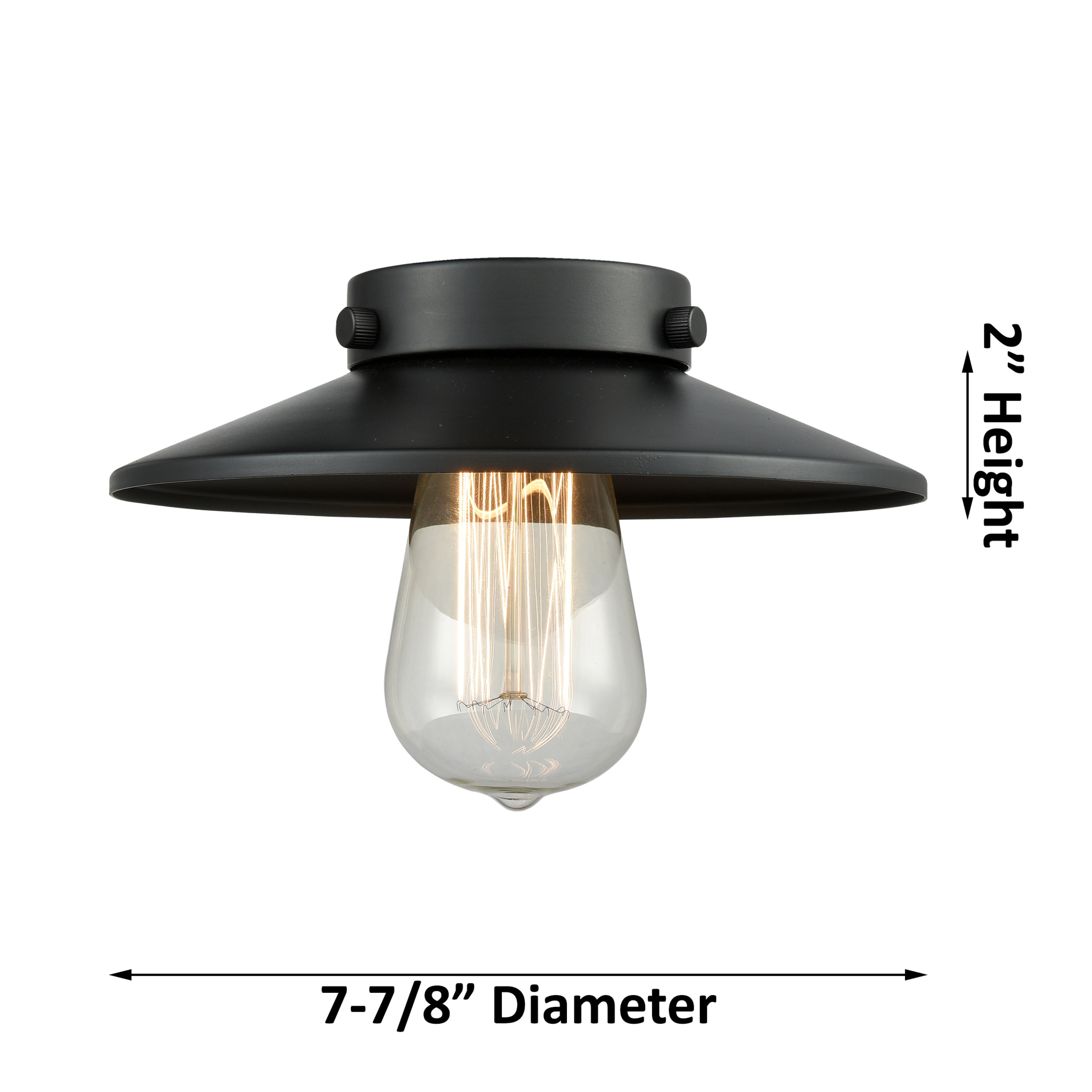 Matte Black Mini Pendant Light with Adjustable Stems