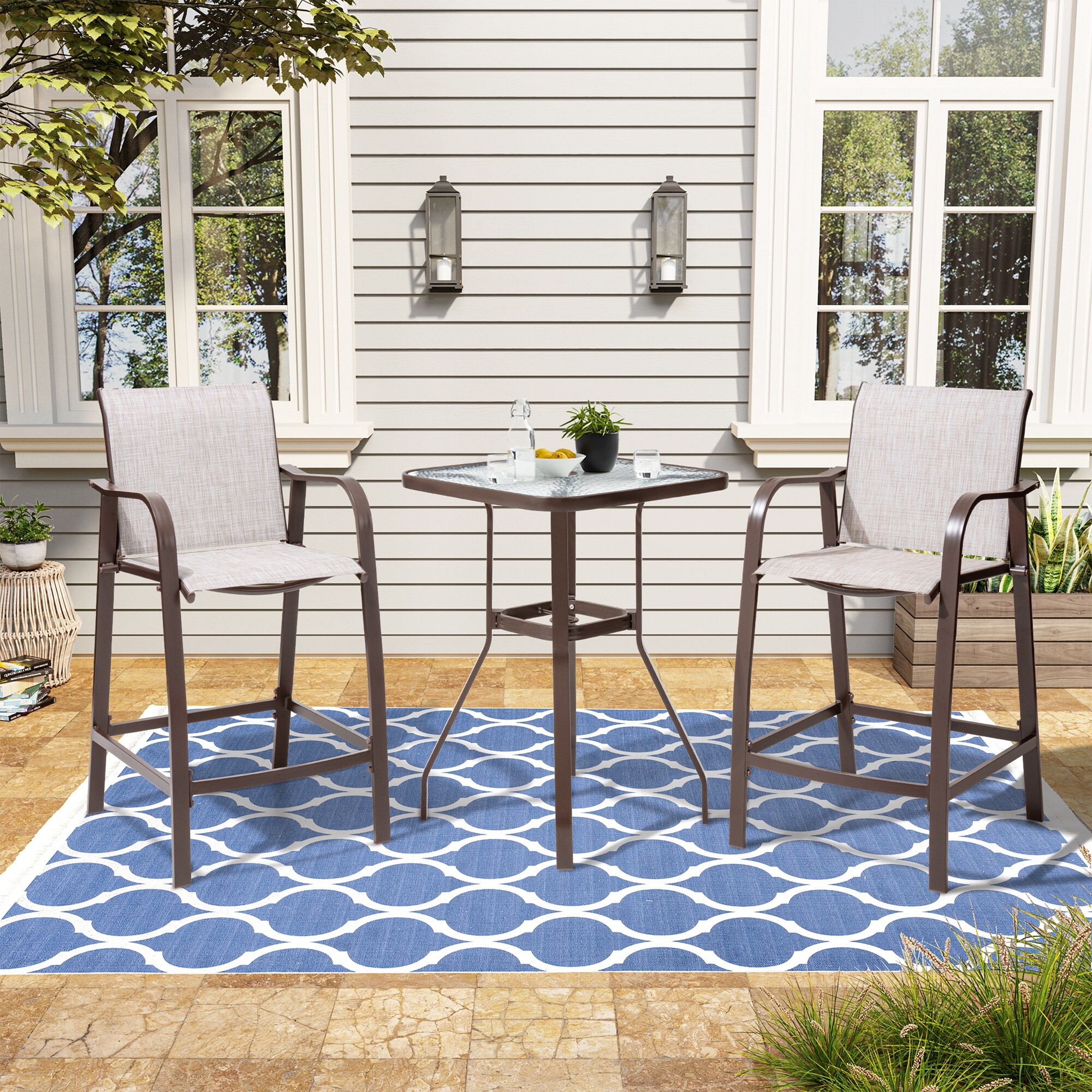 Crestlive Products CL-ST010BEI-3 Patio-Conversation-Sets - View #8