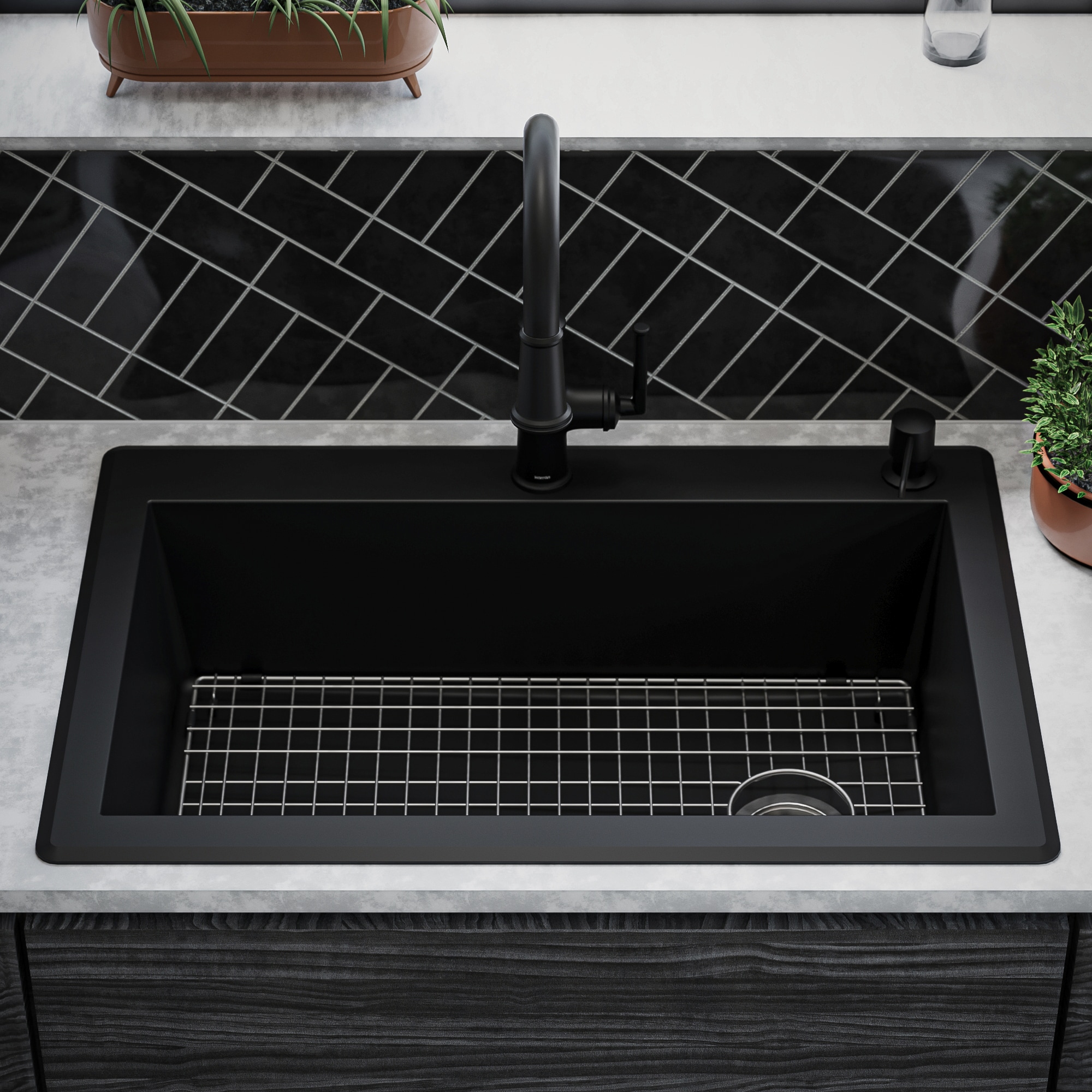 Karran QT-670-BL-PK1 Kitchen-Sinks - View #14