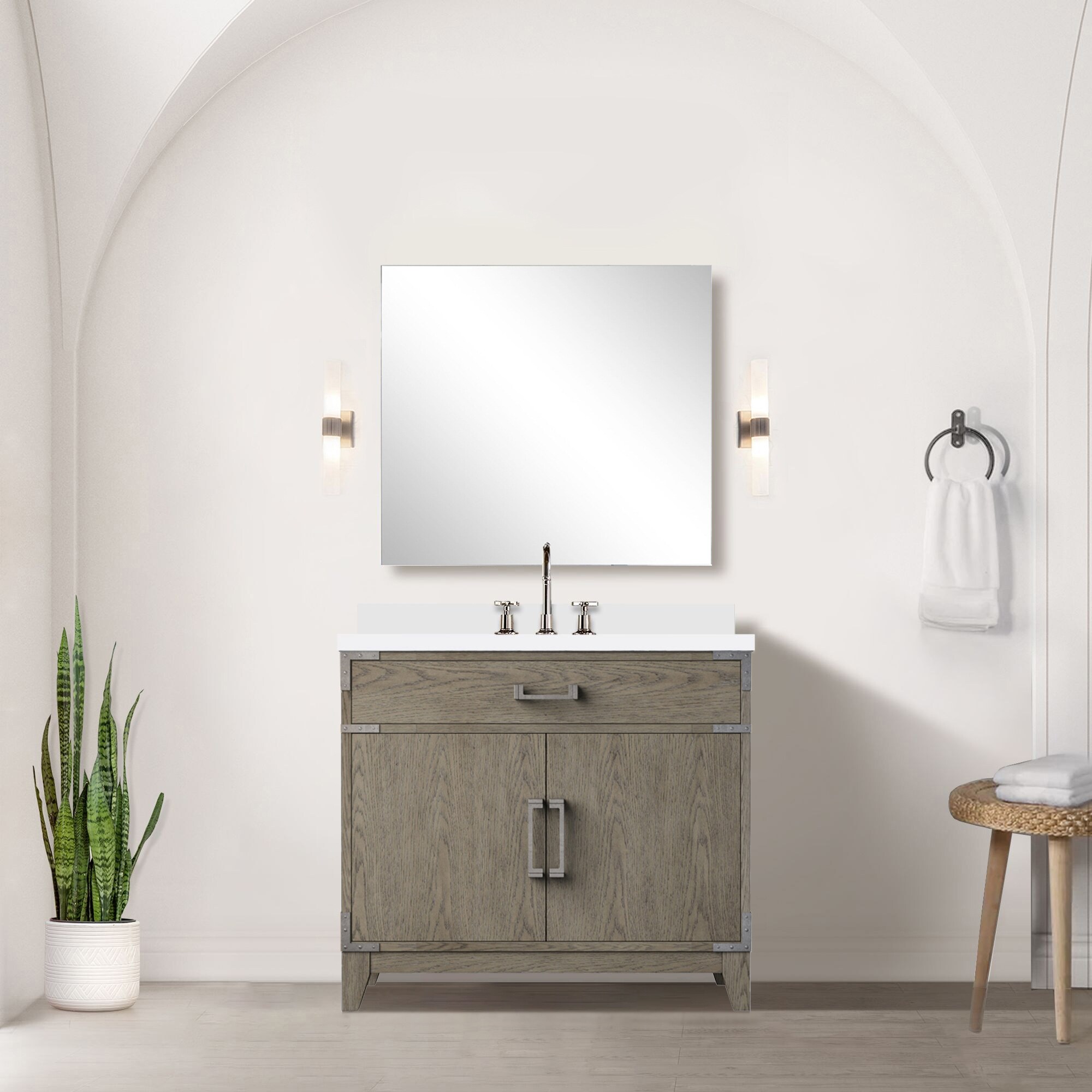 Lexora LVW36SR300 Bath-Vanity-Combo - View #5