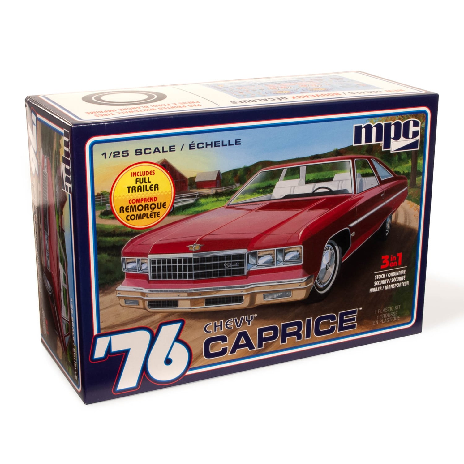 MPC G0849398053010 1976 Chevy Caprice 3 in 1 (1/25)