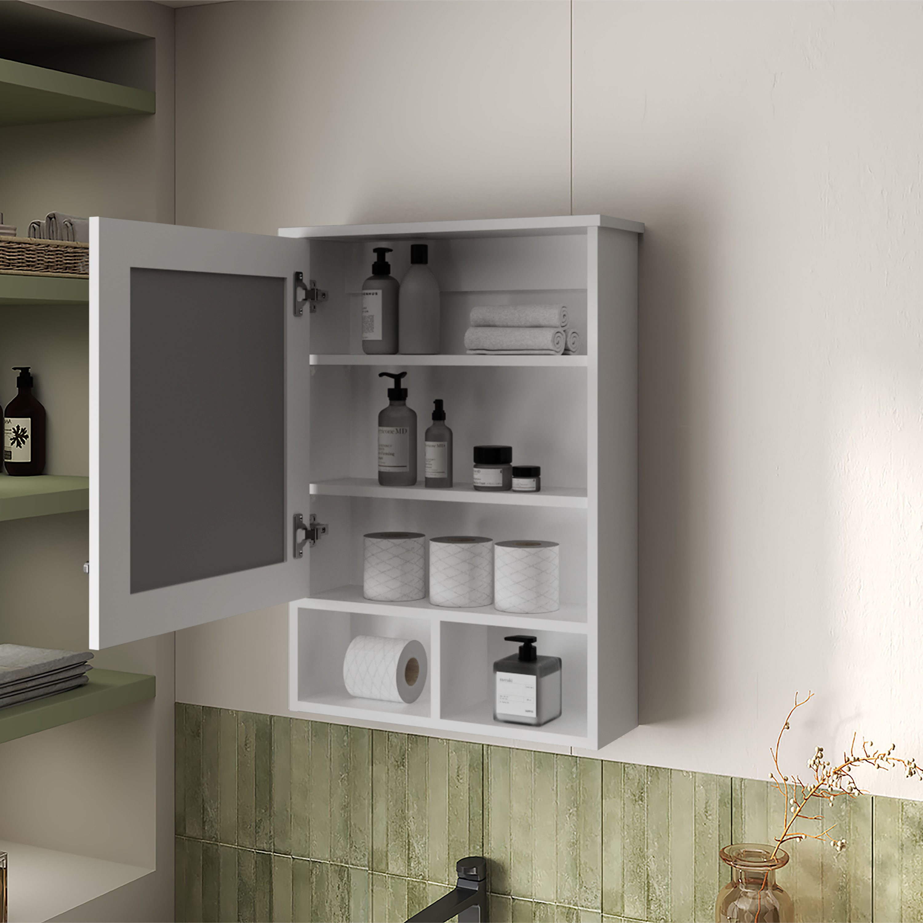 Forclover DASE-P237156 Bathroom-Medicine-Cabinets - View #3