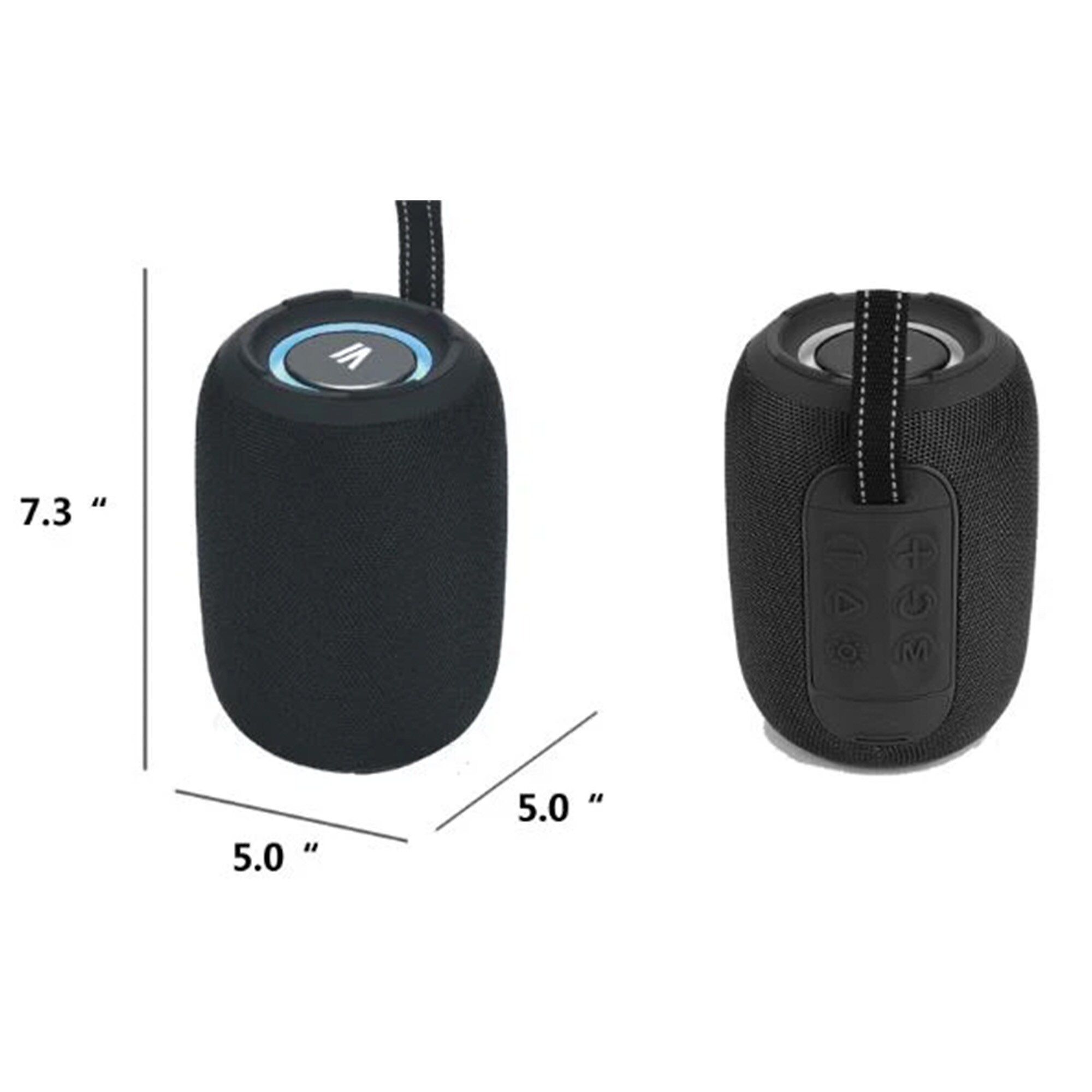 Max Power MPD395-RD PULSE BOOM Portable-Speakers - View #2