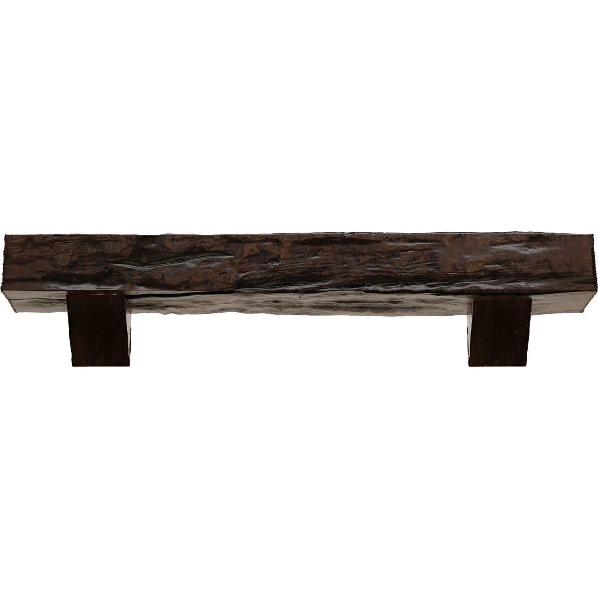 Ekena Millwork MANURW08X12X84BKZD Mantel-Shelves - View #2