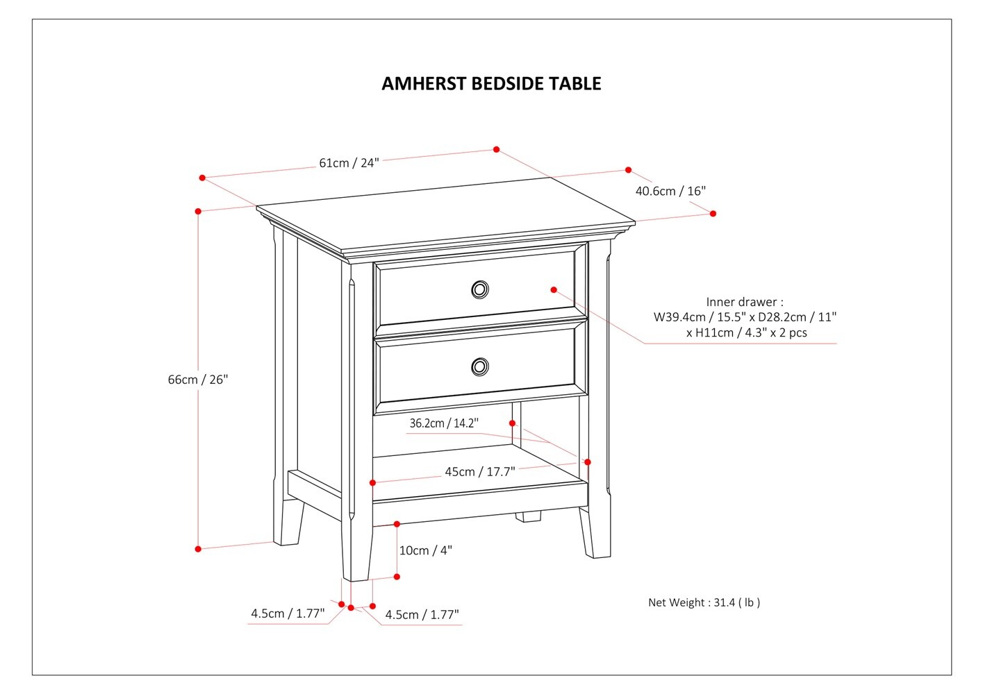 Simpli Home AXCAMH-BSRNAB nightstands - View #8