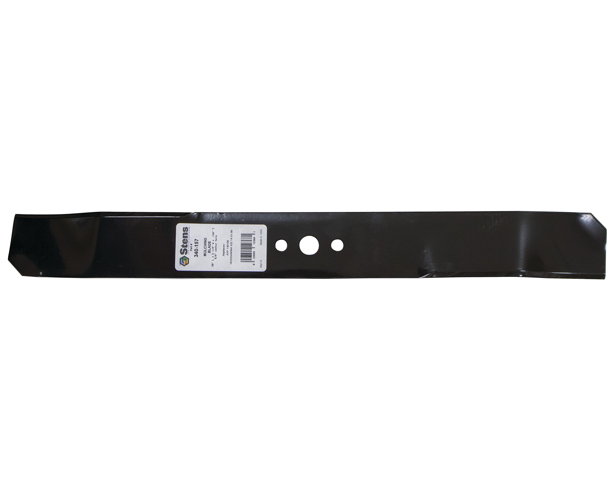 Stens 340-157 20-in Deck Mulching Mower Blade for Walk-behind mowers