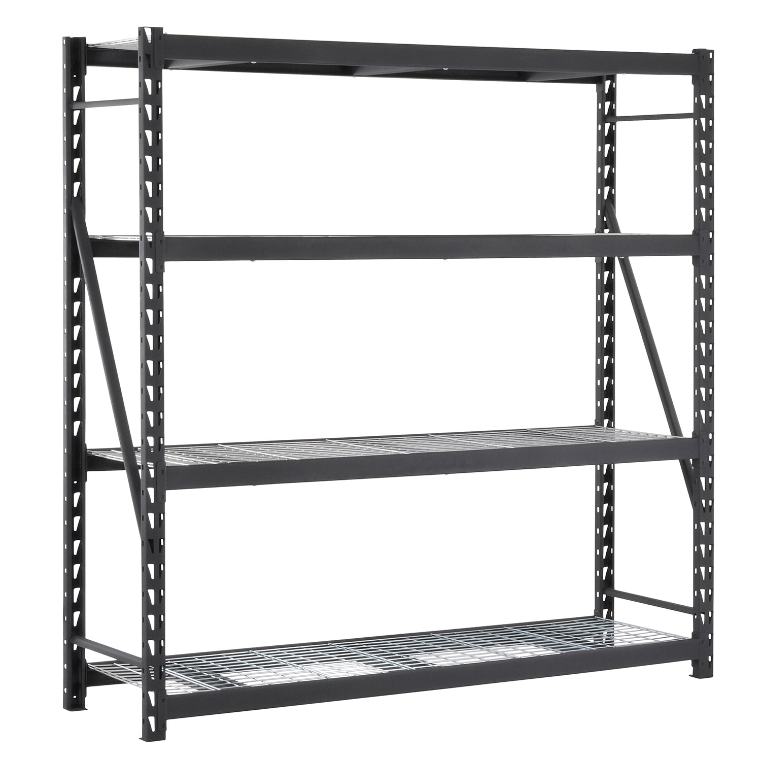 Modular Steel Bar Storage Stacking Rack 24” W x 20” H x 16” D 