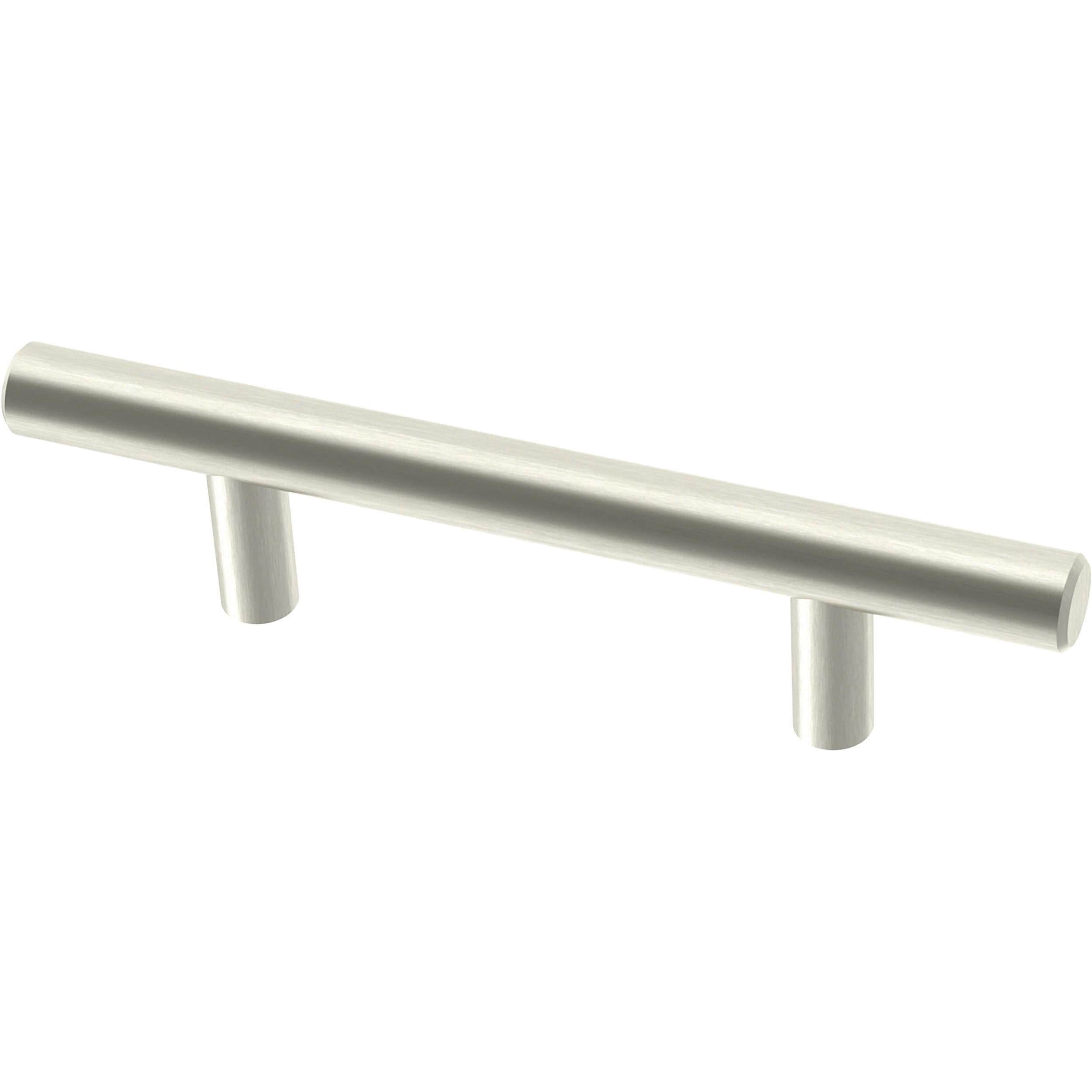 Franklin Brass Solid Bar 3-in (76mm) Center to Center Stainless Steel ...