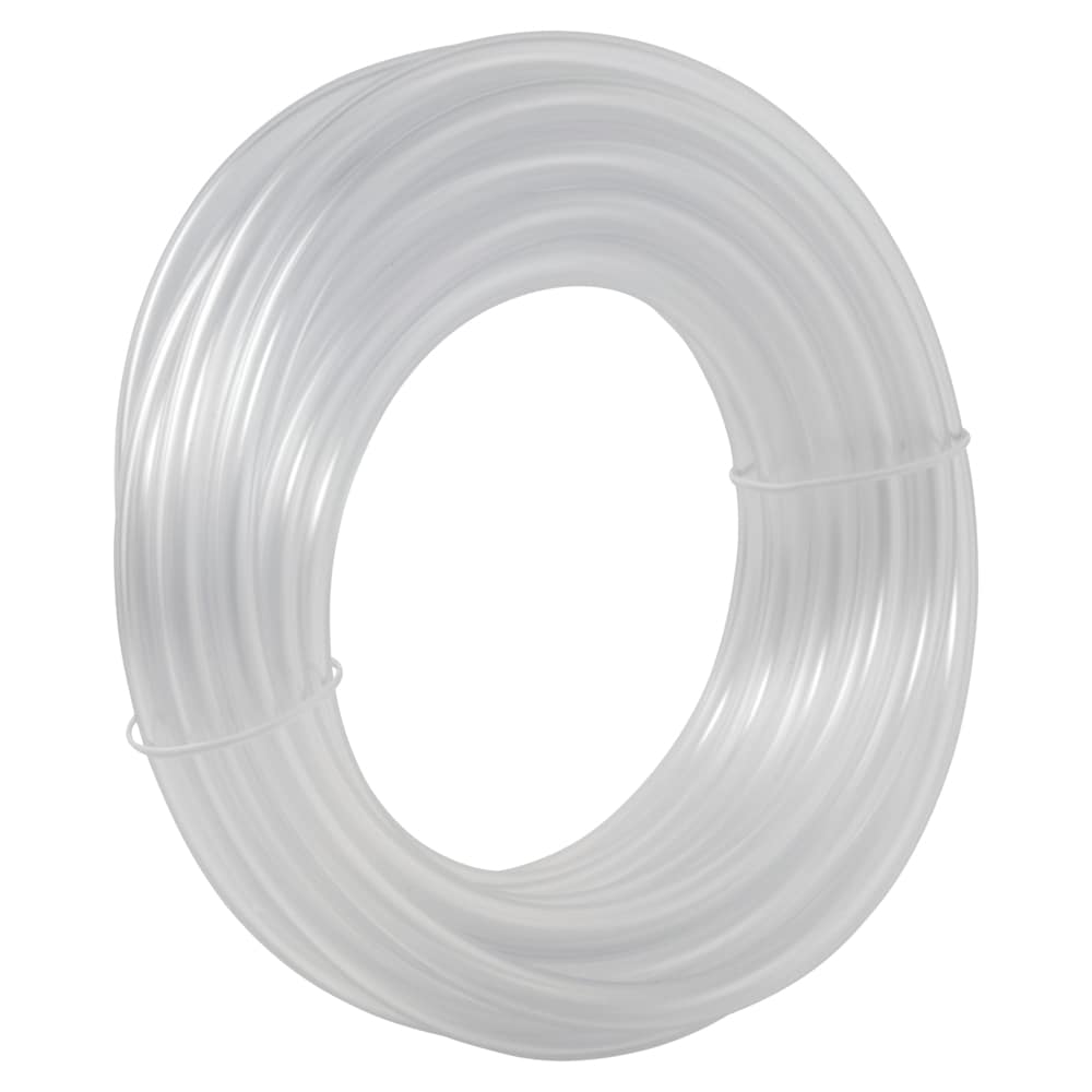 200 Clear 11 inch long 3/8 inch diameter flexible reusable plastic