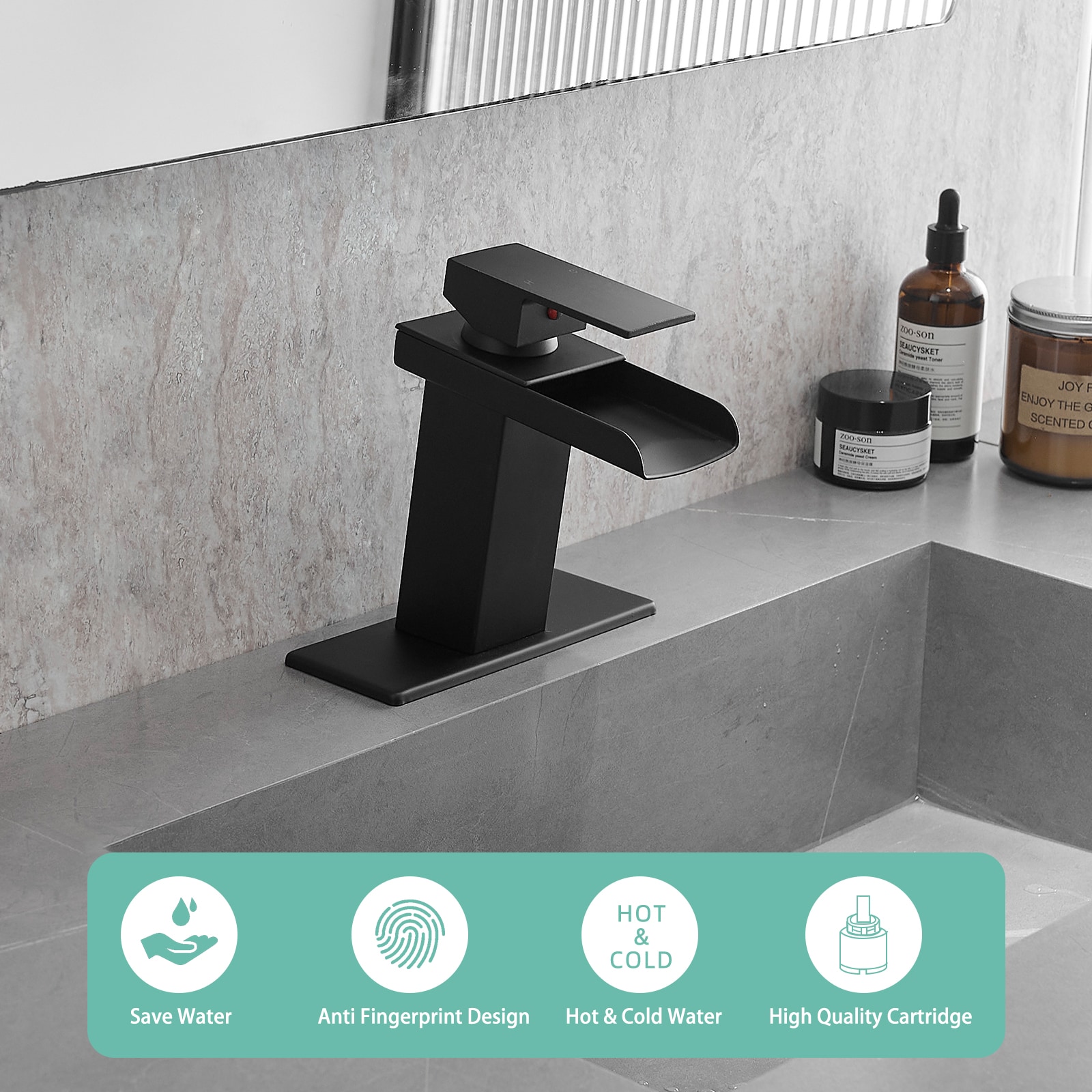 Clihome TWHSA025-5ORB Lavatory-Faucets - View #9