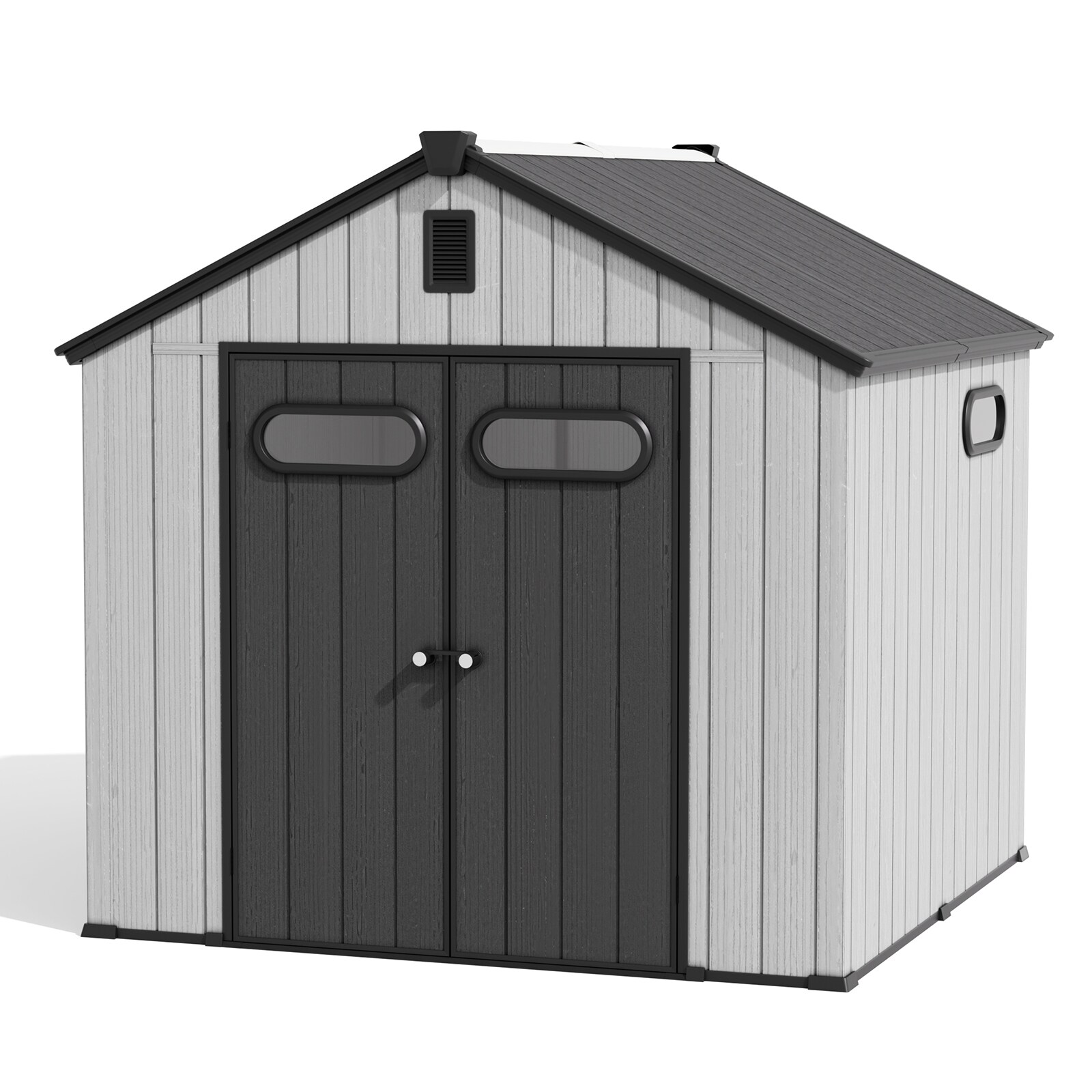 Crestlive Products CL-SF009LGY-8 Vinyl-Resin-Storage-Buildings - View #11
