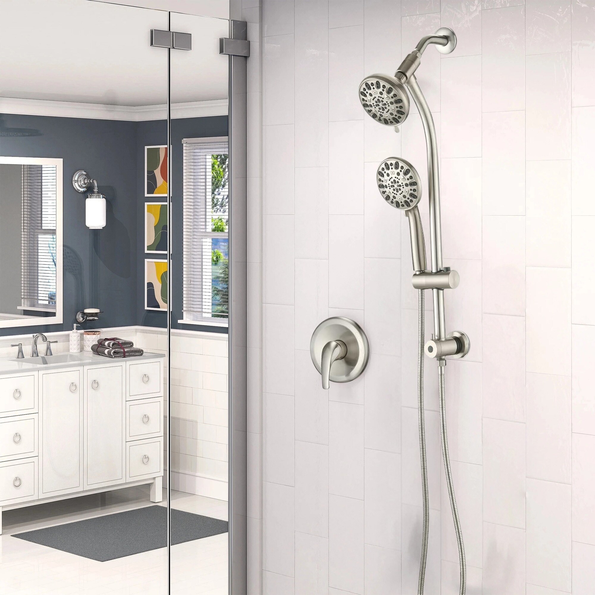 Huluwat DJ-7P372437 Showerhead-Bar-Panels - View #2