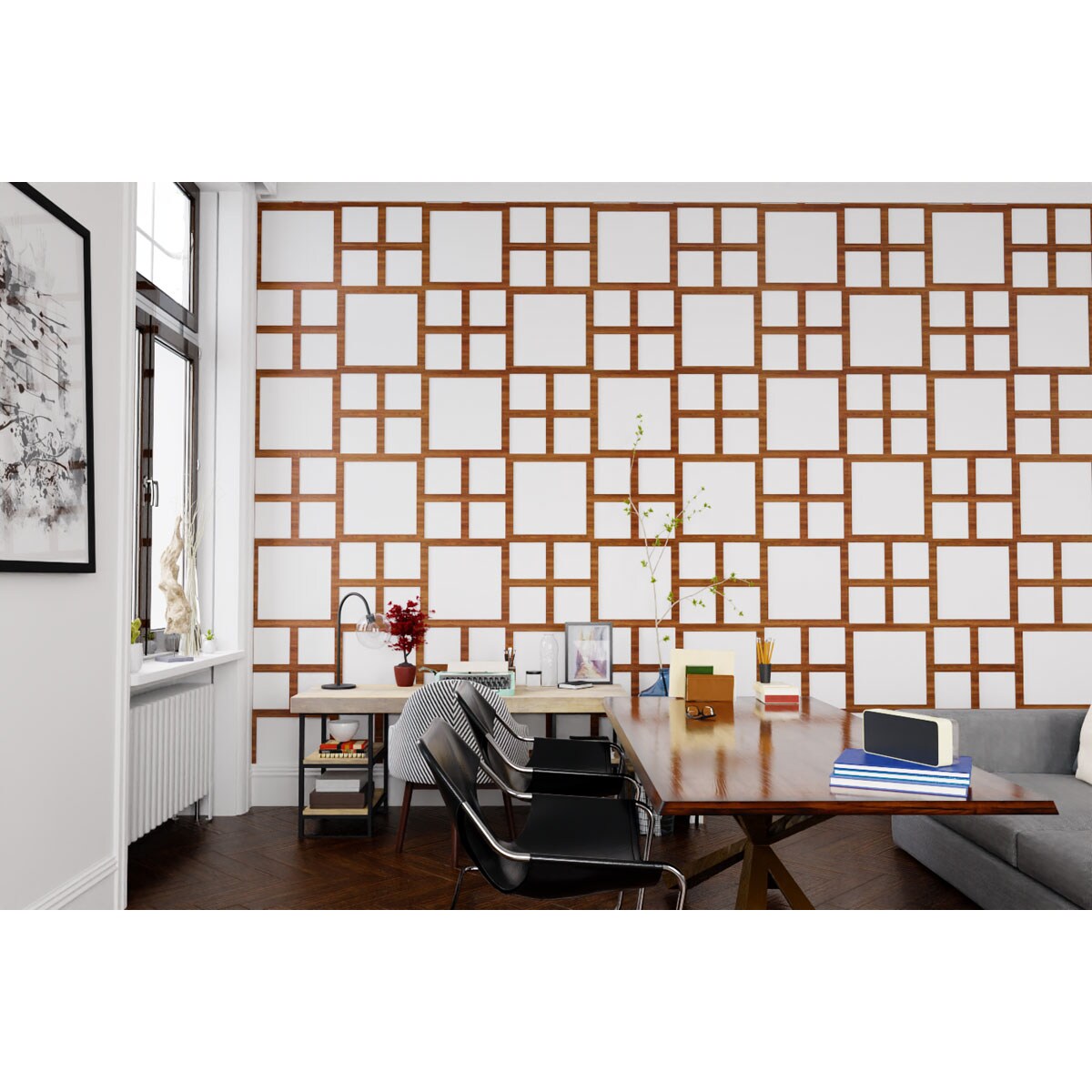 Ekena Millwork WALW16X16X0375BURHI Wall-Panels - View #8