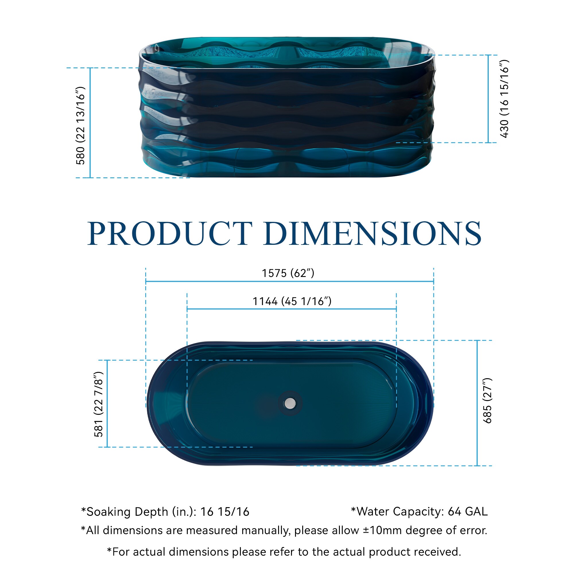 Forclover TUW-R8017 bathtubs - View #10