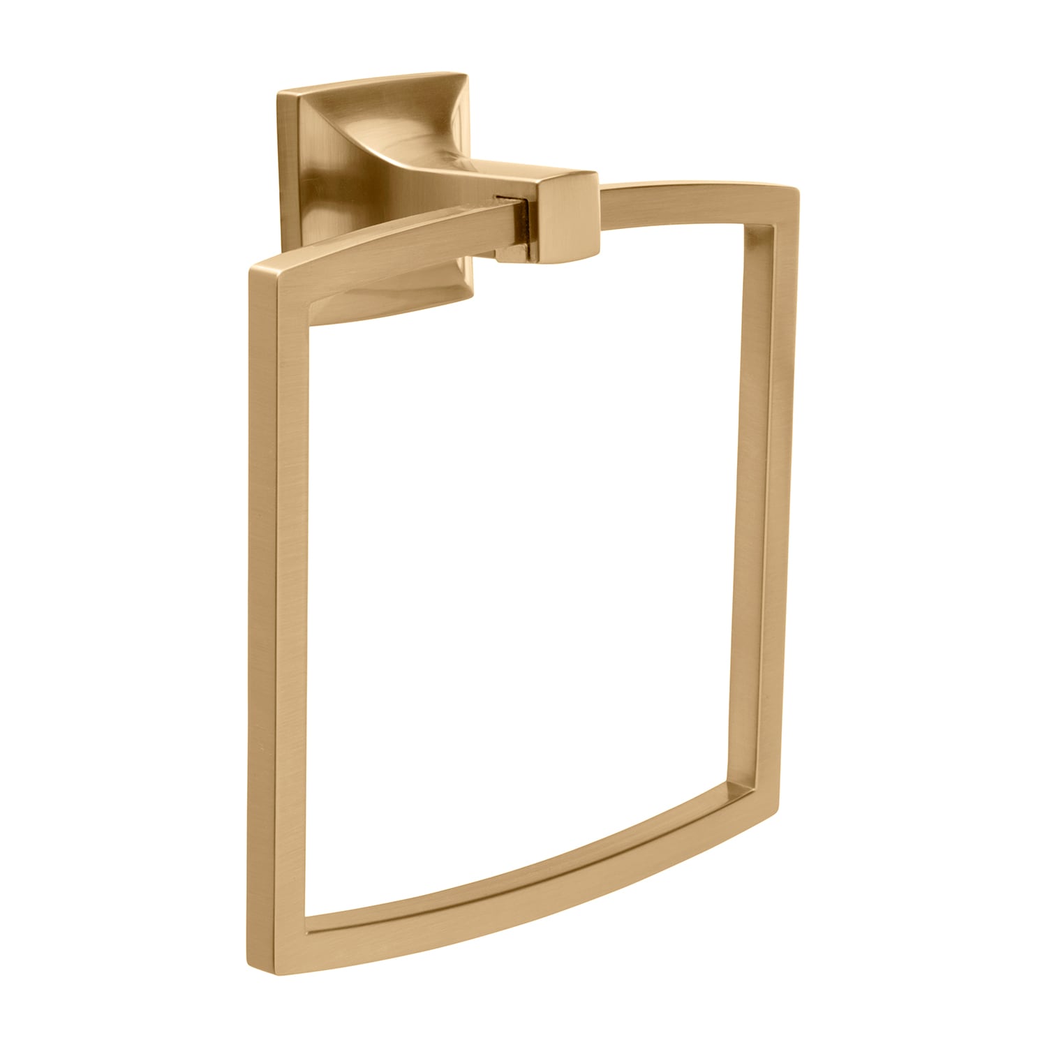 Hickory Hardware H079311-CBZ Studio Champagne Bronze Wall mount Single Towel Ring