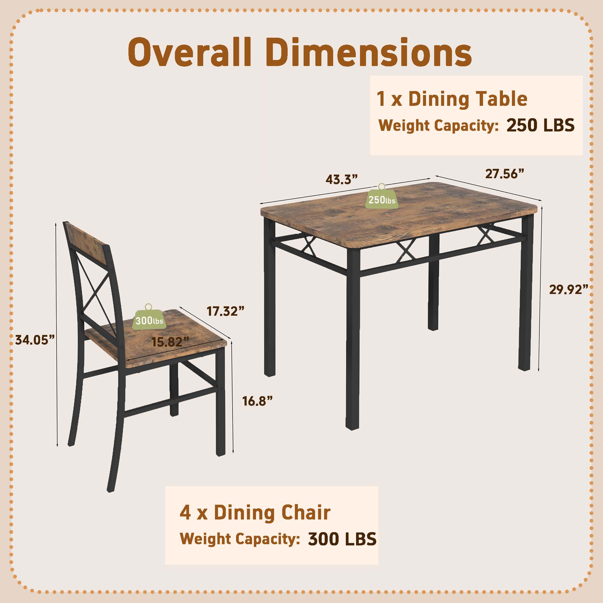 Sunrinx MG66-12-SN Dining-Sets - View #7
